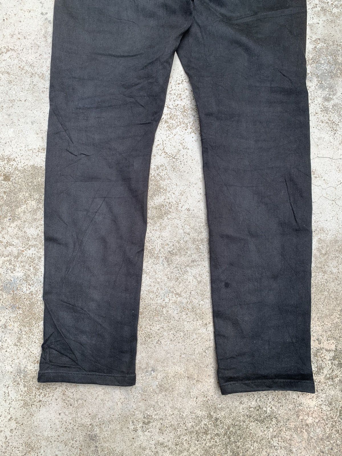 Japanese Brand Steals! Uniqlo Jeans Ultra Stretch Skinny Fit Tapered Denim Size US 34 / EU 50 - 6 Thumbnail