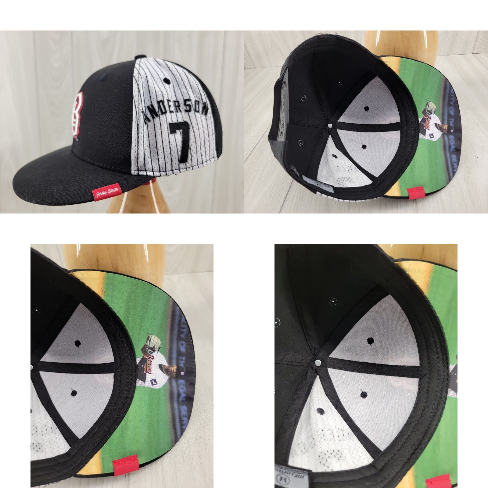 JW Anderson Birmingham Barons Tim Anderson Jersey Series Promo Snapback Hat Cap MiLB #2 Size US M / EU 48-50 / 2 - 8 Thumbnail