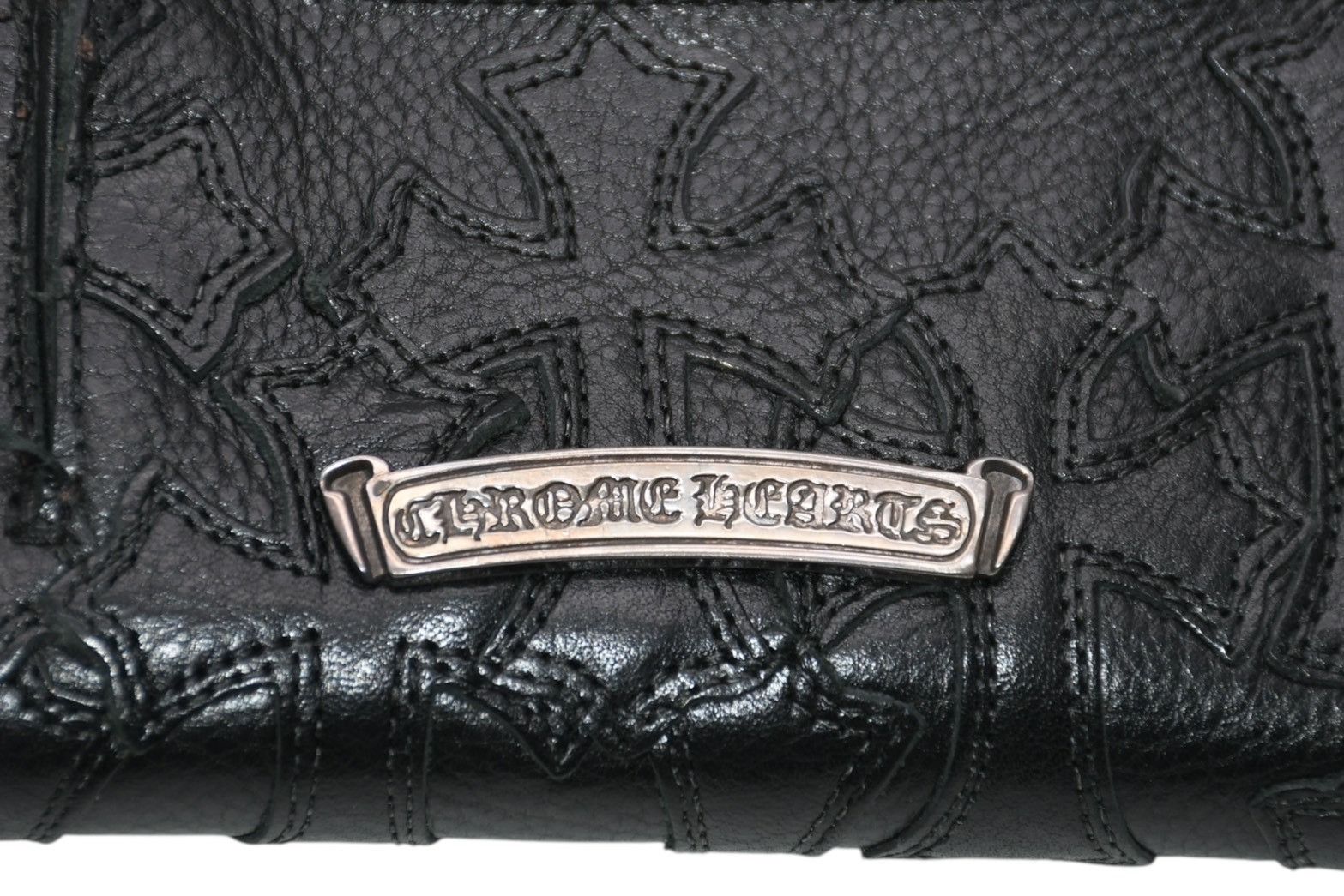 Chrome Hearts Chrome Hearts Cemetery Cross Wave Wallet Size ONE SIZE - 9 Thumbnail