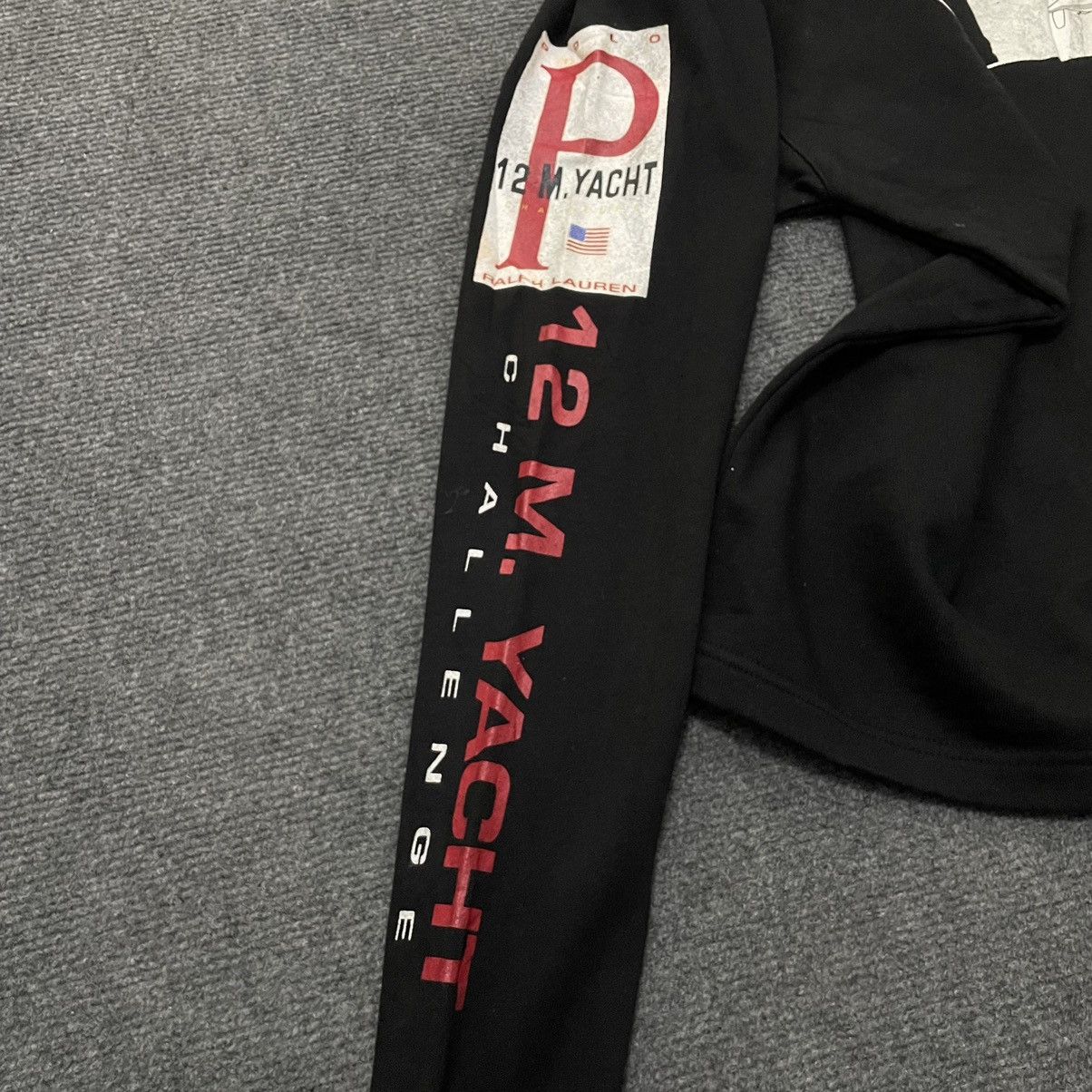 Polo Ralph Lauren × Ralph Lauren × Vintage Vintage Polo RL Sport 12 M Yacht Challenge Sweatshirt Size US L / EU 52-54 / 3 - 4 Thumbnail