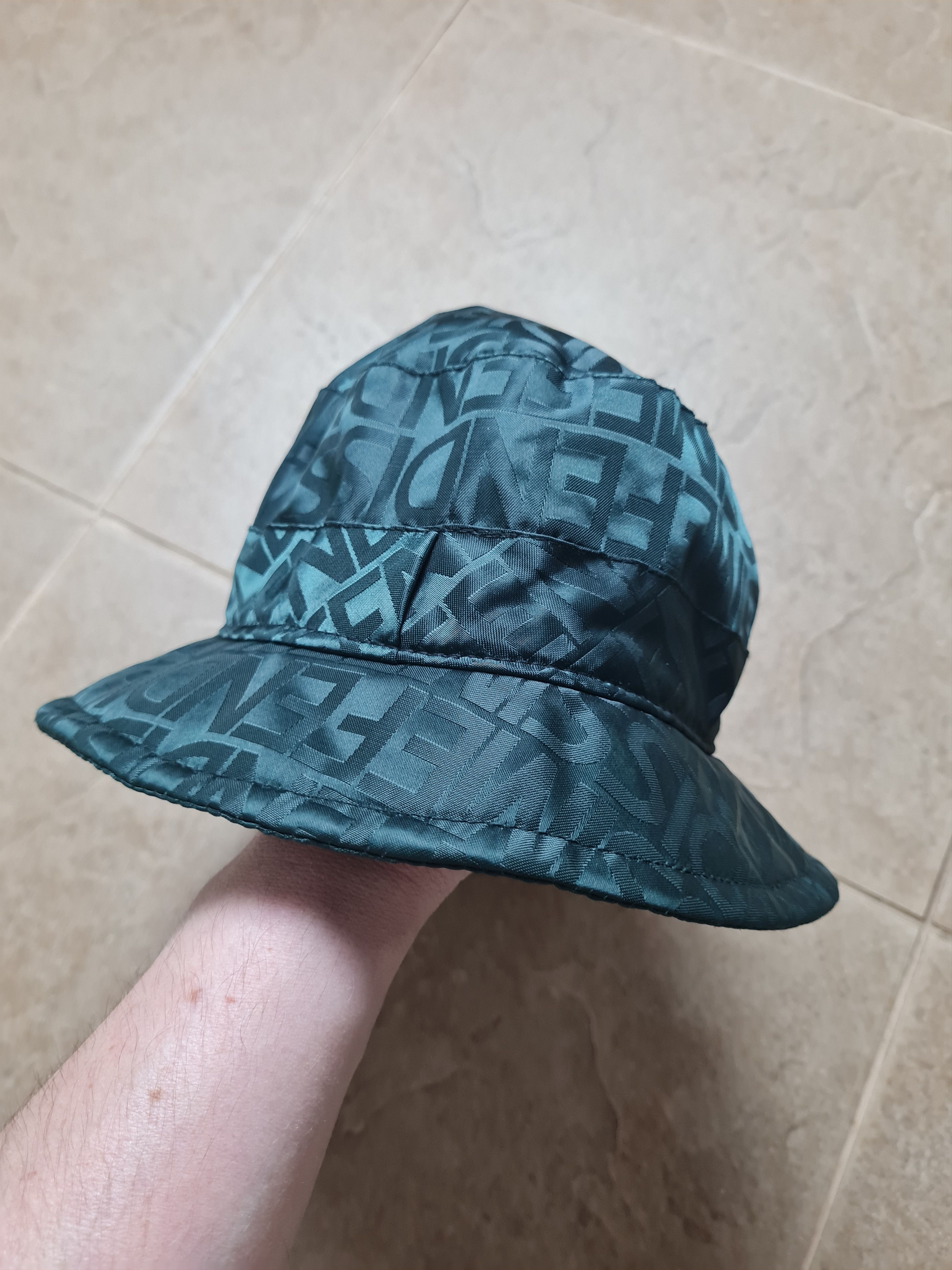 Fendi Fendissime bucket hat monogram by Fendi unisex Green Logo Size ONE SIZE - 11 Thumbnail