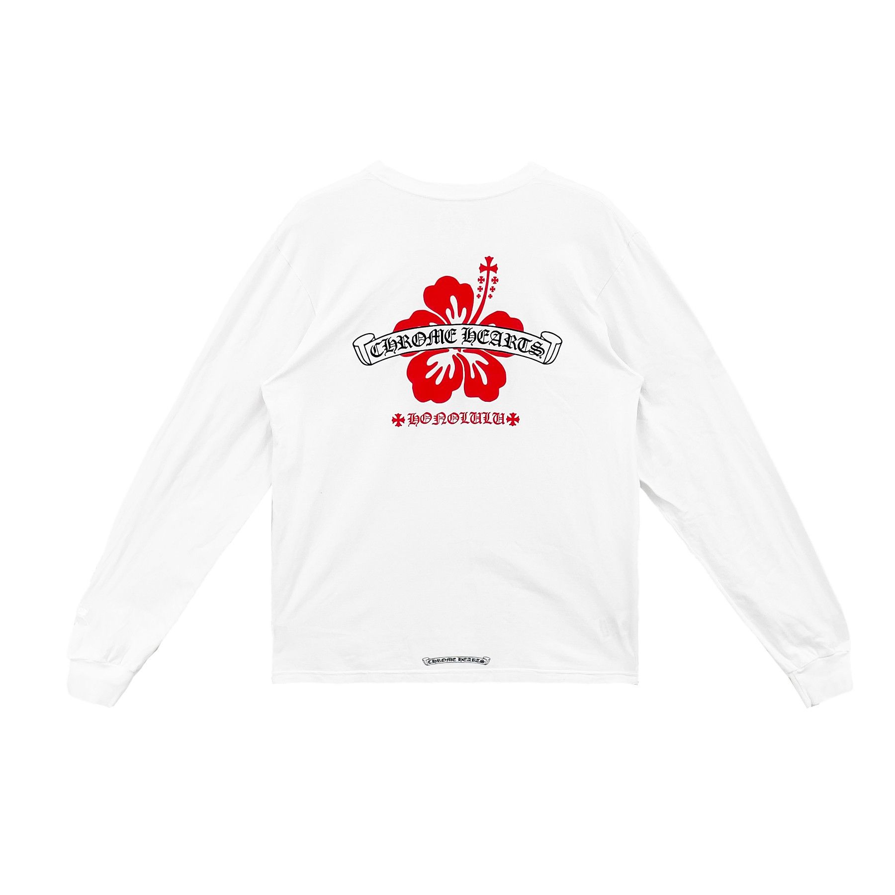 Chrome Hearts Chrome Hearts Honolulu Hibiscus Flower Long Sleeve Shirt Size L / US 10 / IT 46 - 1 Thumbnail