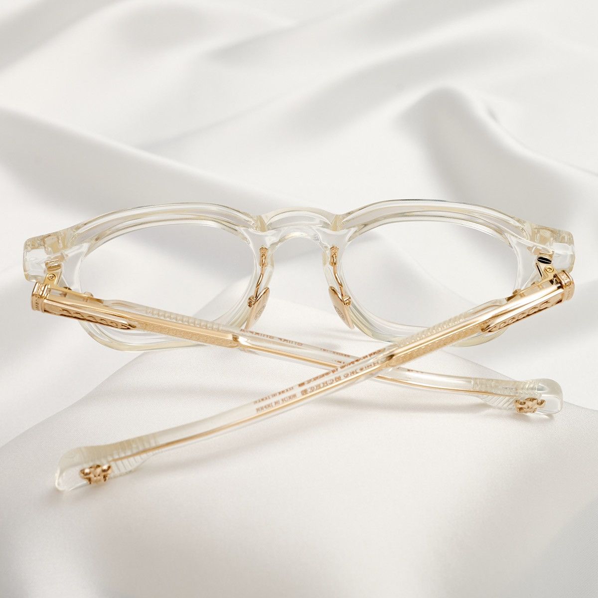 Chrome Hearts CHROME HEARTS CHIRP CHIRP-A CRYSTAL - 18KGP GLASSES Size ONE SIZE - 7 Thumbnail