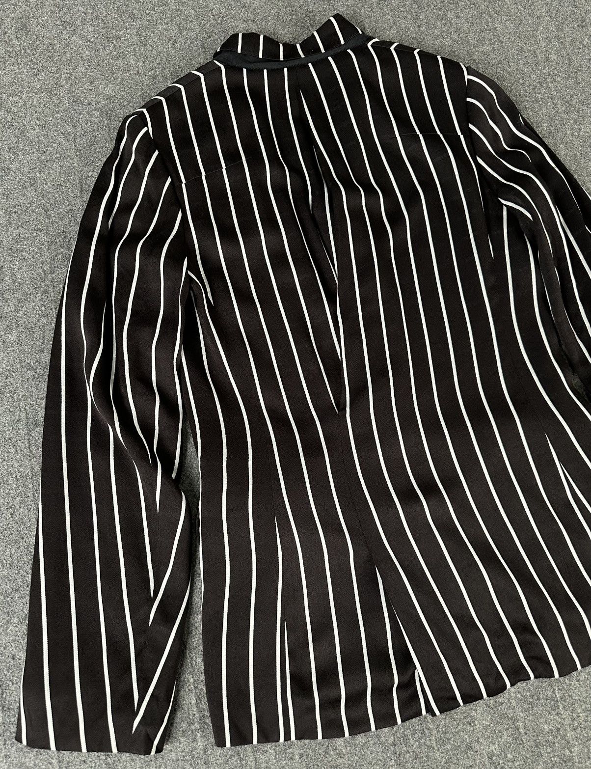 Haider Ackermann Haider Ackermann - SS18 Striped Hand Stitch Blazer Oversized Size XS / US 0-2 / IT 36-38 - 11 Thumbnail