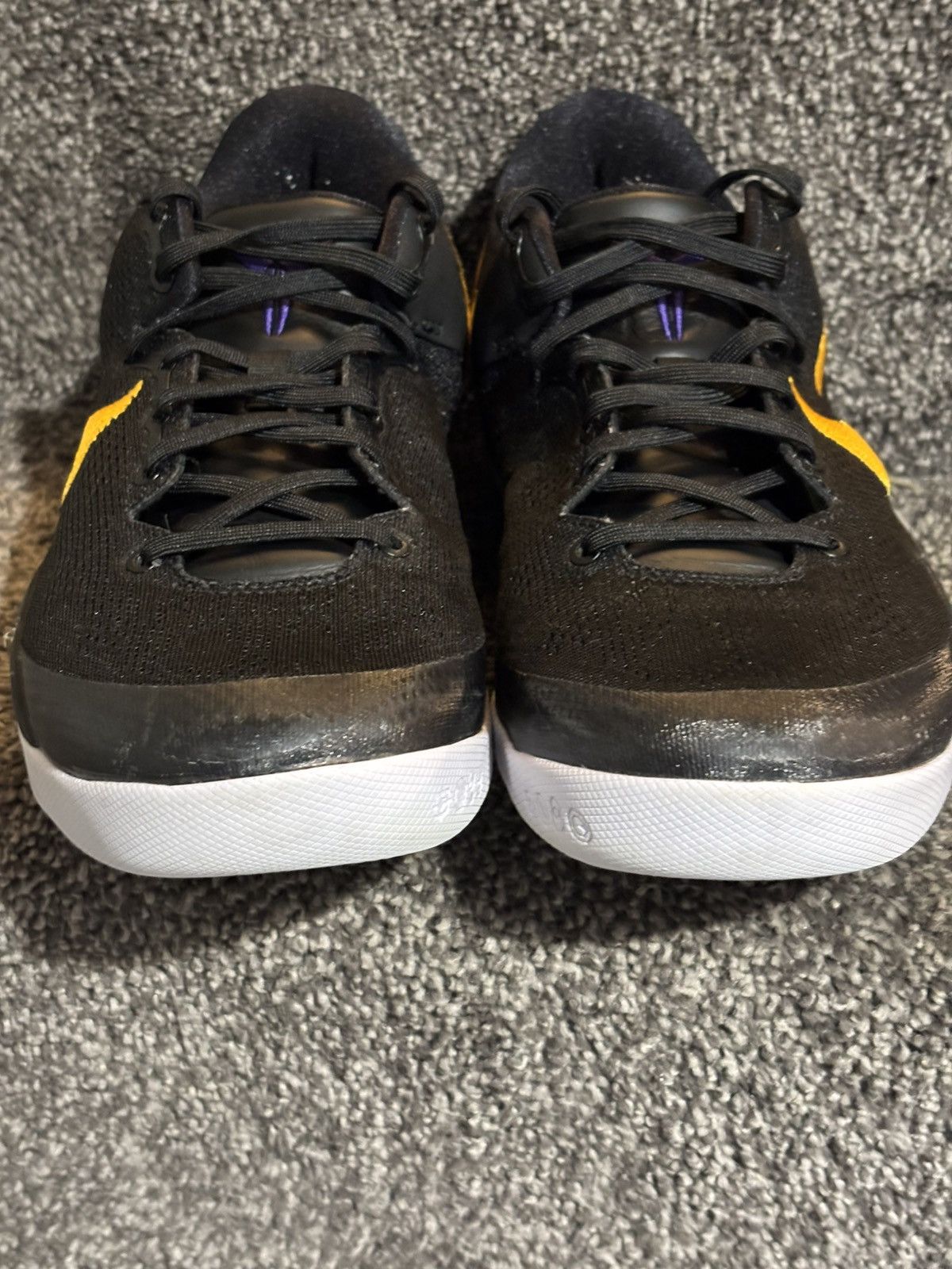 Nike Nike Kobe 8 Protro Lakers aka Hollywood Nights Size US 12 / EU 45 - 2 Thumbnail