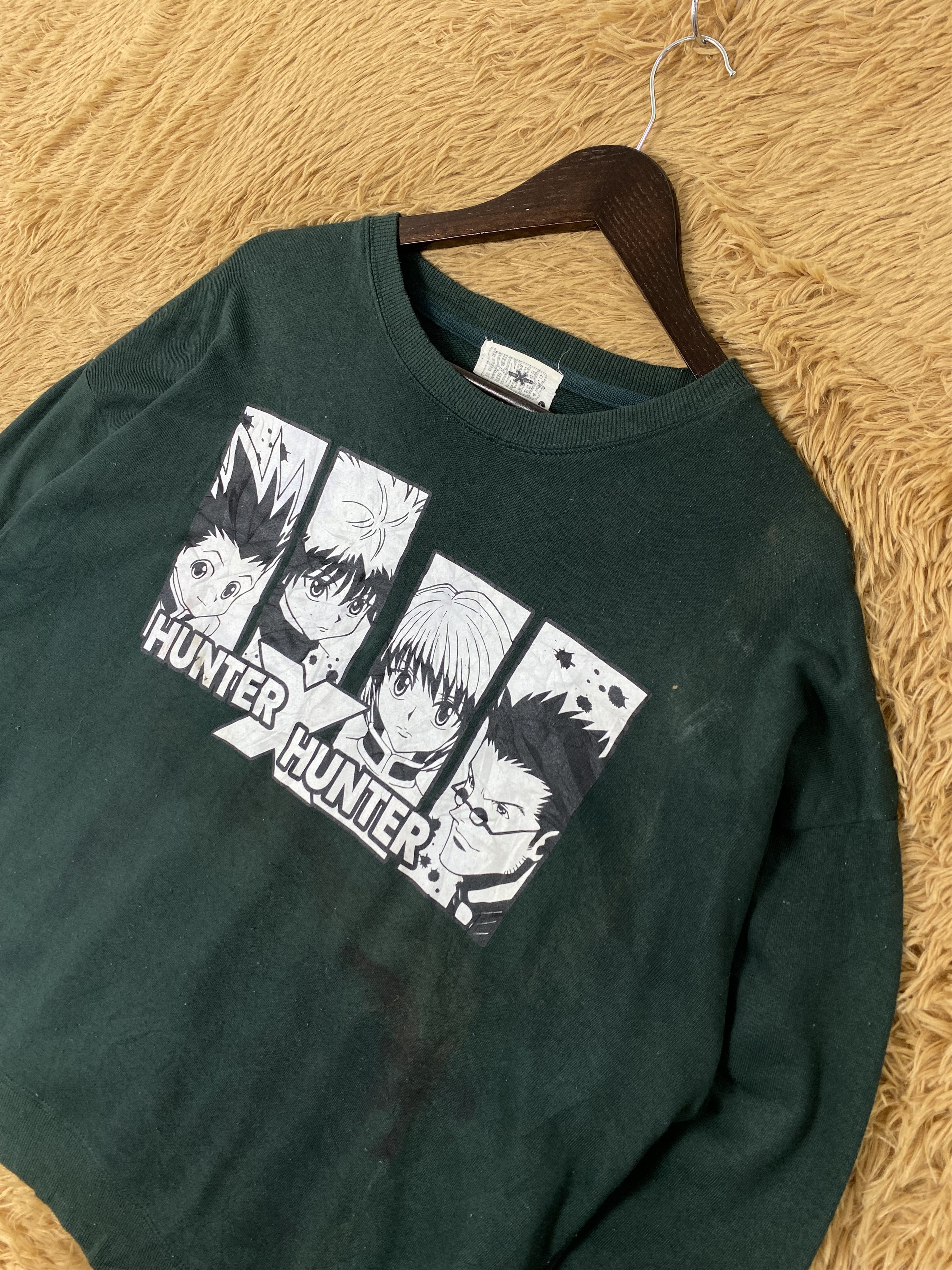 Hunter Vintage Hunter Japanese Anime Sweatshirts PS0129 Size US M / EU 48-50 / 2 - 2 Thumbnail