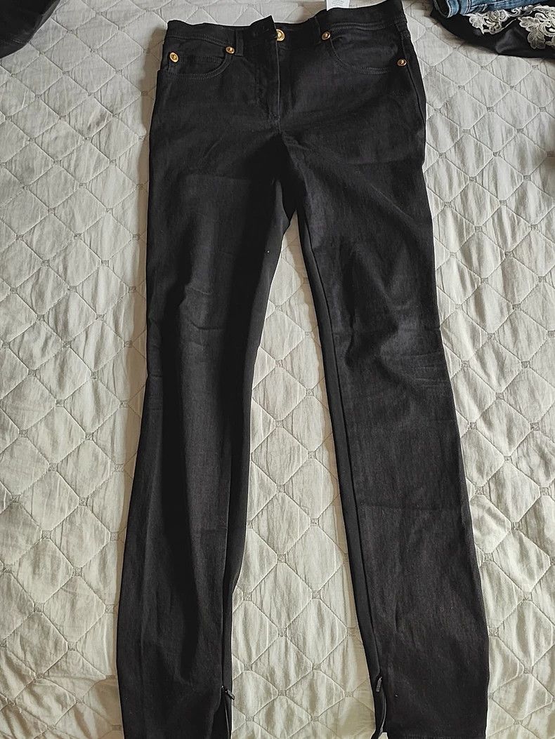 Versace Versace Black jeans Size US 30 / EU 46 - 1 Thumbnail