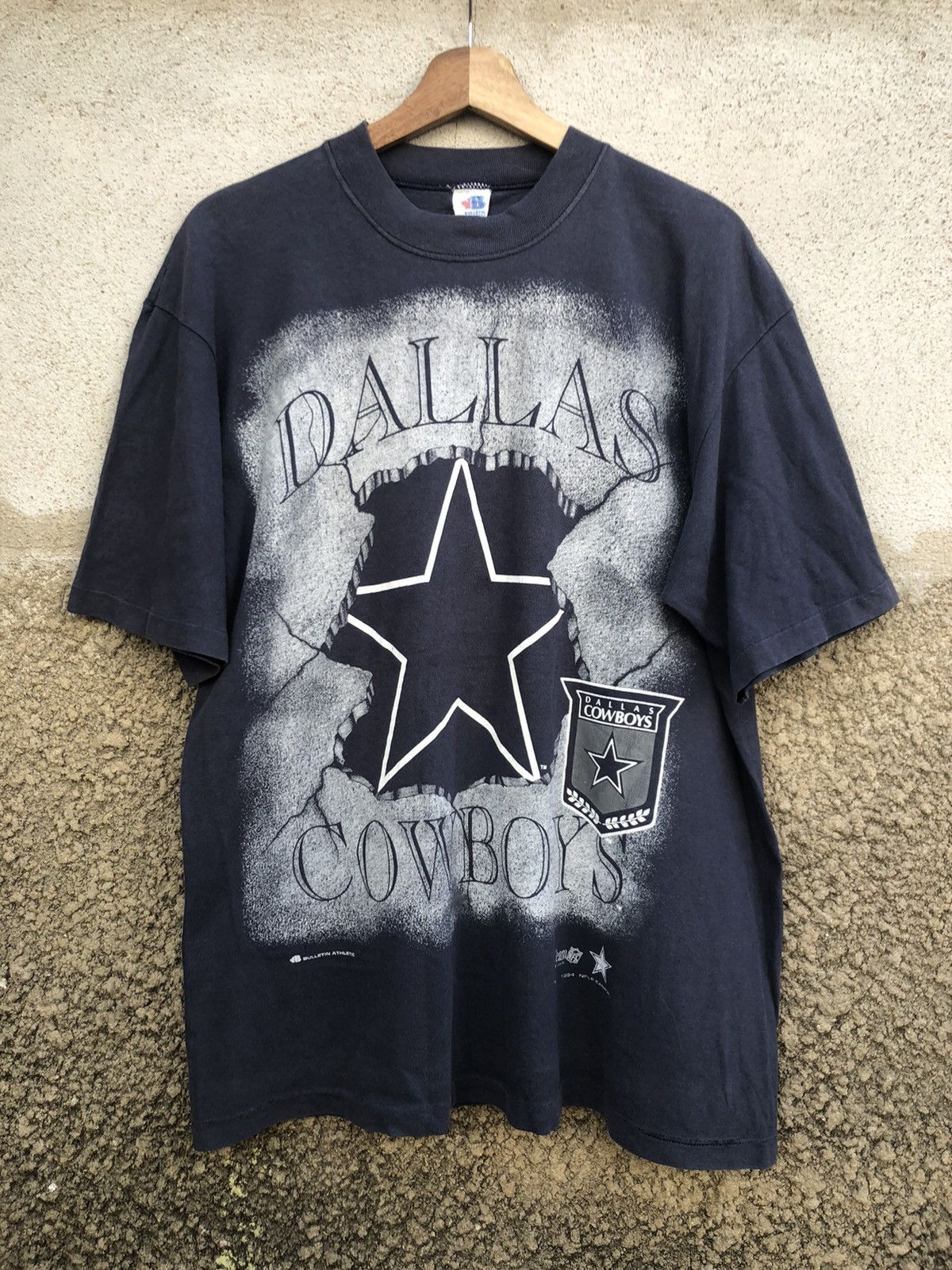 NFL × Vintage Vintage 90s NFL Dallas Cowboys Tshirt Size US L / EU 52-54 / 3 - 1 Thumbnail