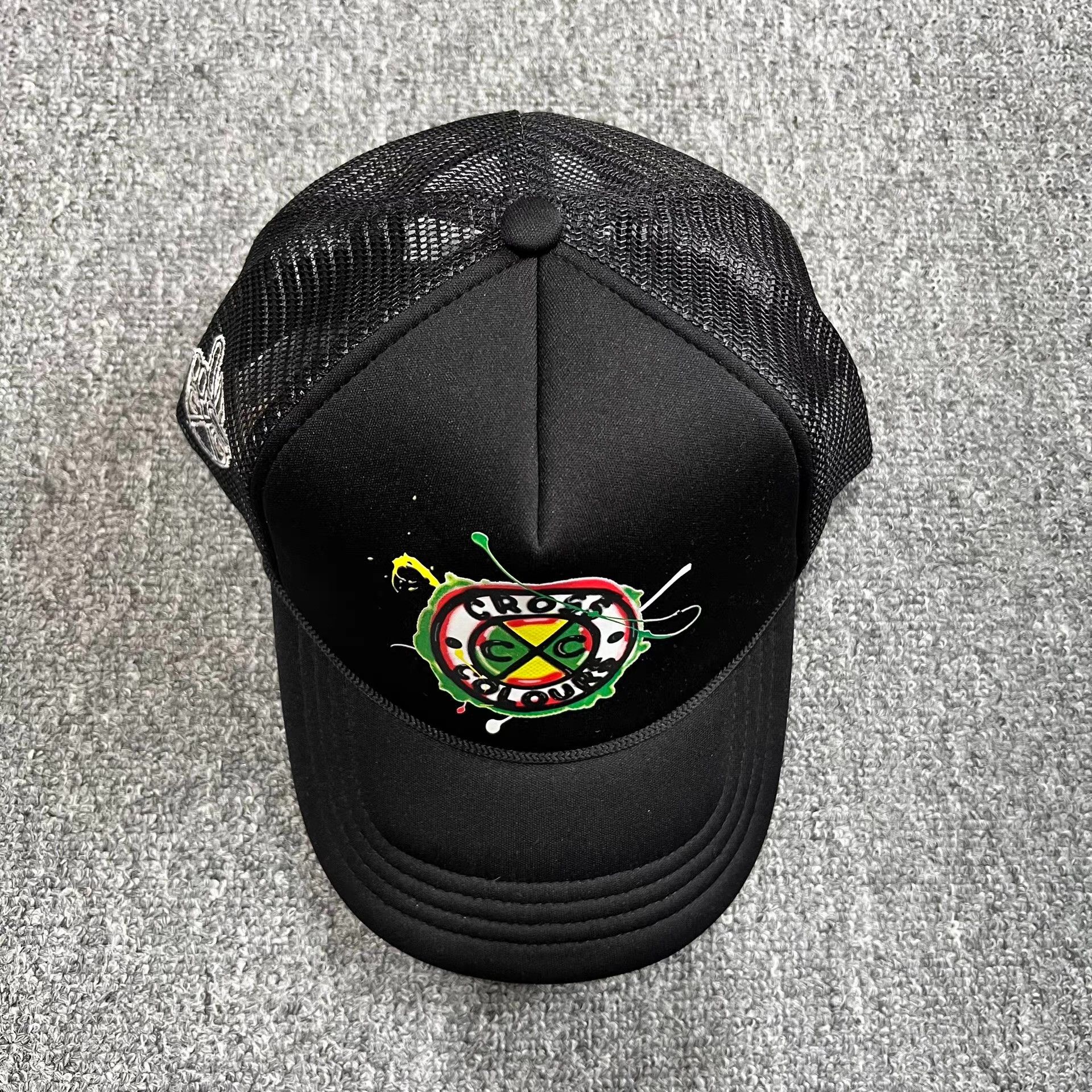 Cross Colours Cross Colours Curved BrimMeshTruckerBaseball Cap Visor Q7 Size ONE SIZE - 7 Thumbnail