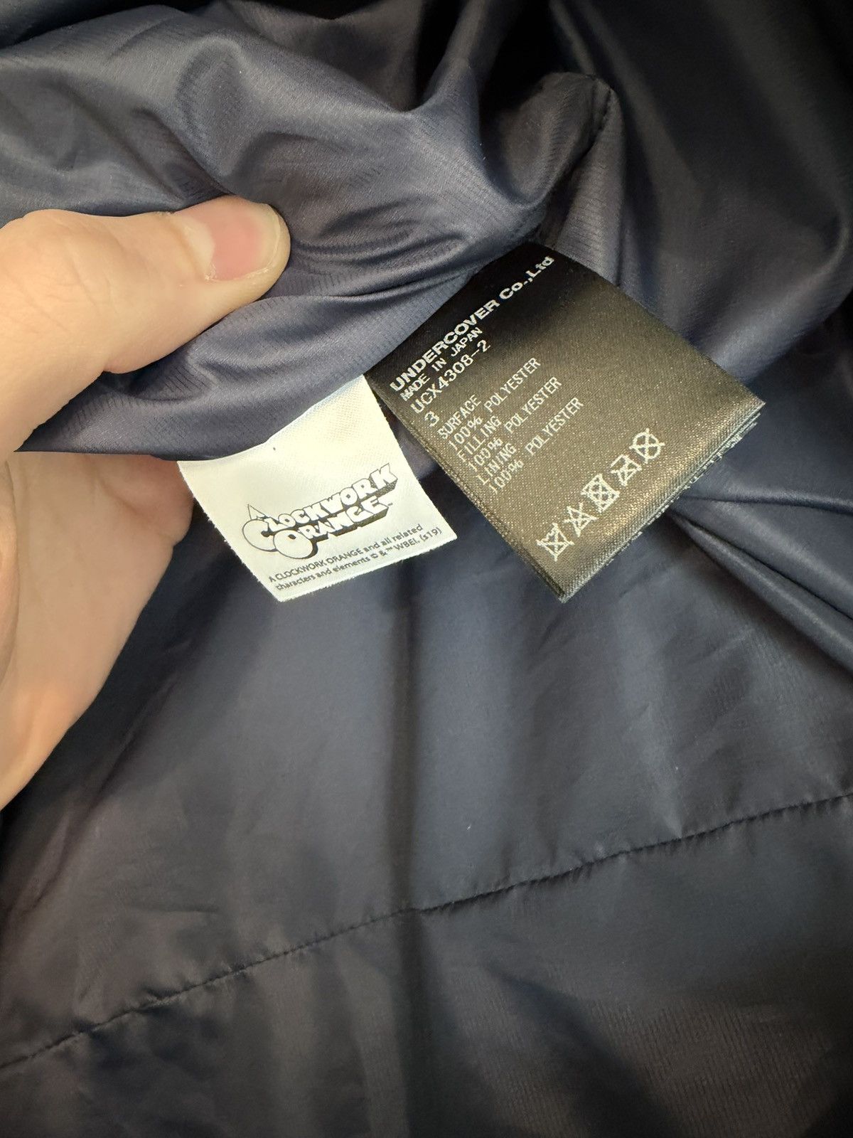 Undercover Undercover AW19 A Clockwork Orange Filled Coat Size US L / EU 52-54 / 3 - 4 Thumbnail