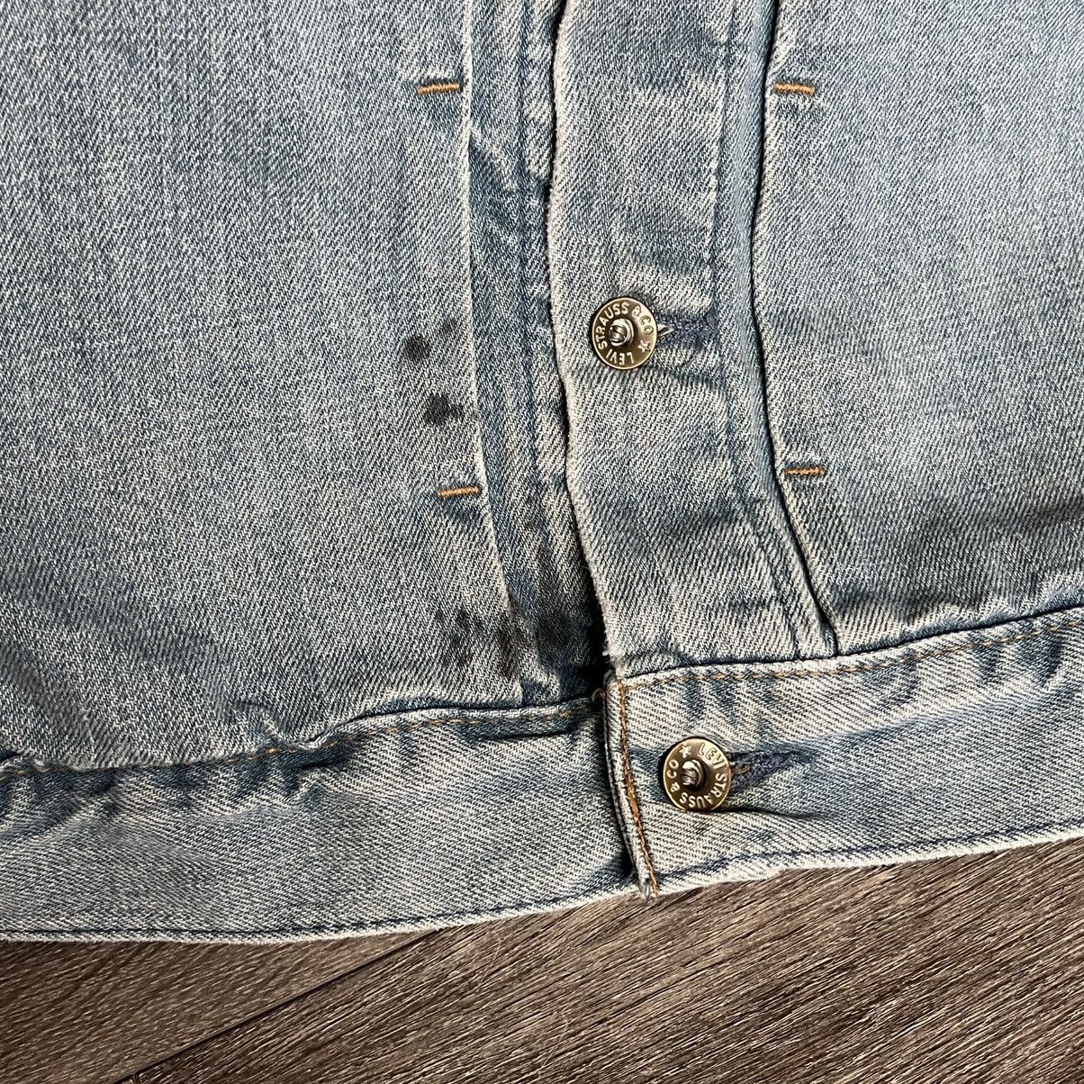Levi's Vintage 1990s Levi’s 70527-0360 Corduroy Collar Denim Jacket Size US M / EU 48-50 / 2 - 11 Thumbnail