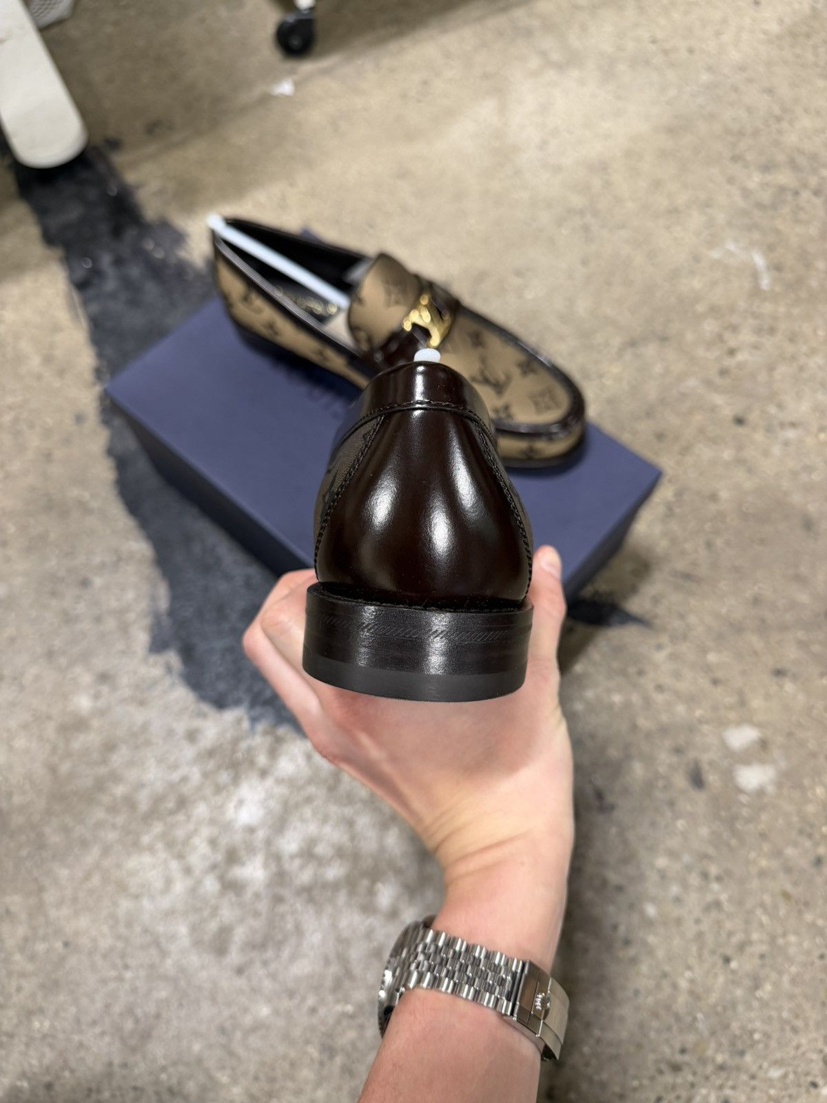 Louis Vuitton Louis Vuitton Major Monogram Loafers NEW 1250$ Size US 7.5 / EU 40-41 - 5 Thumbnail