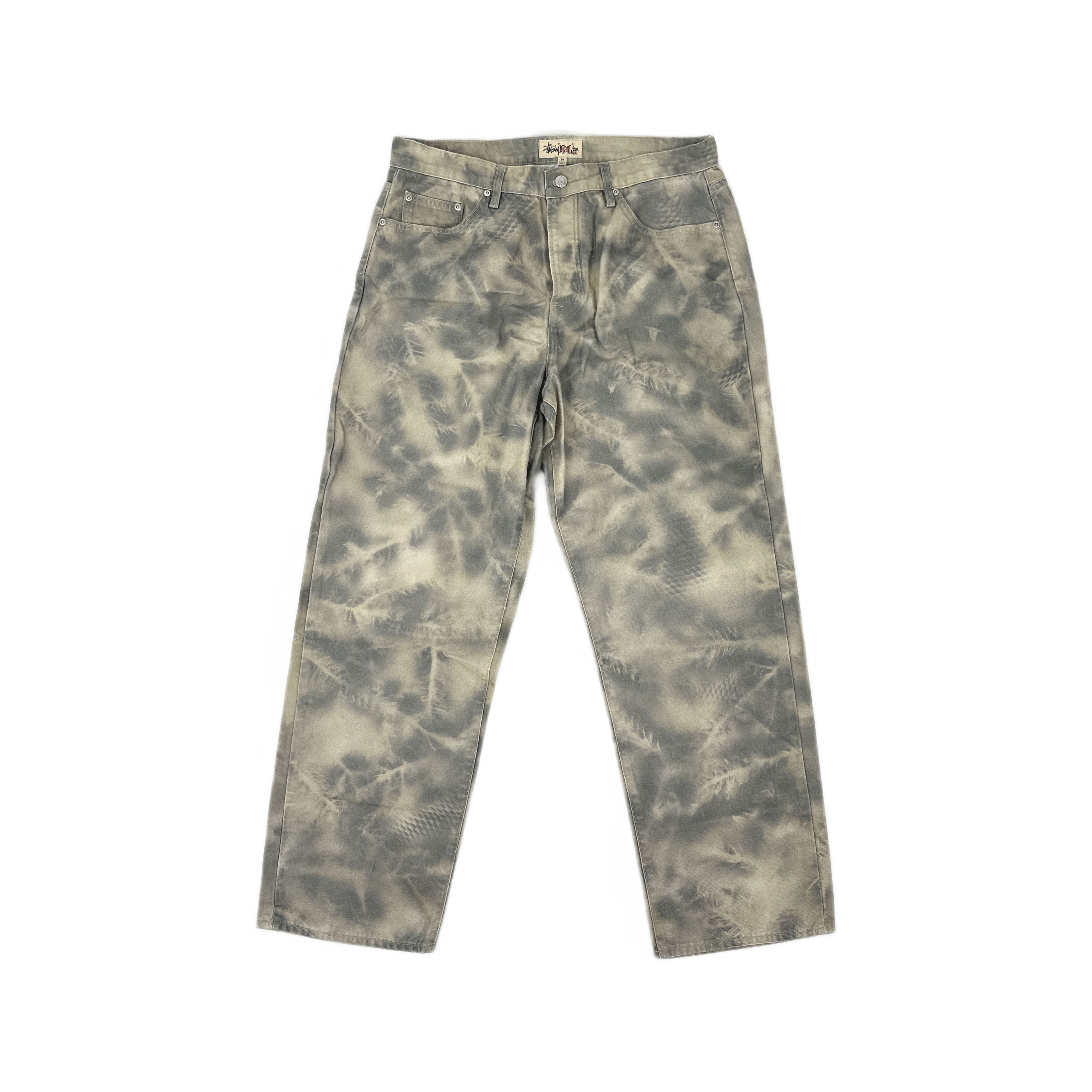 Streetwear × Stussy × Vintage Stussy Realtree Big Ol Jean White