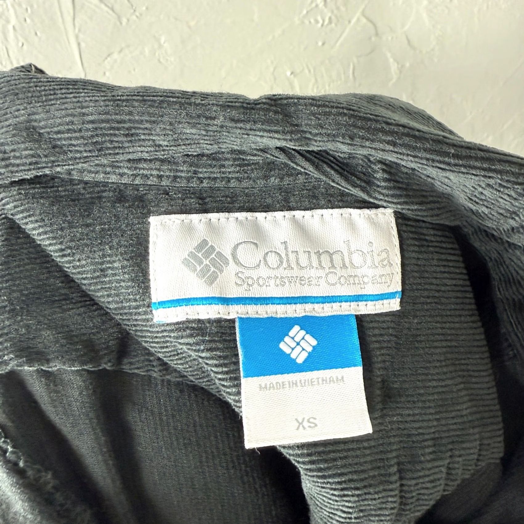 Vintage Columbia Womens Vapor Trail Long Sleeve Gray XS Corduroy Button Shirt Size XS / US 0-2 / IT 36-38 - 6 Thumbnail