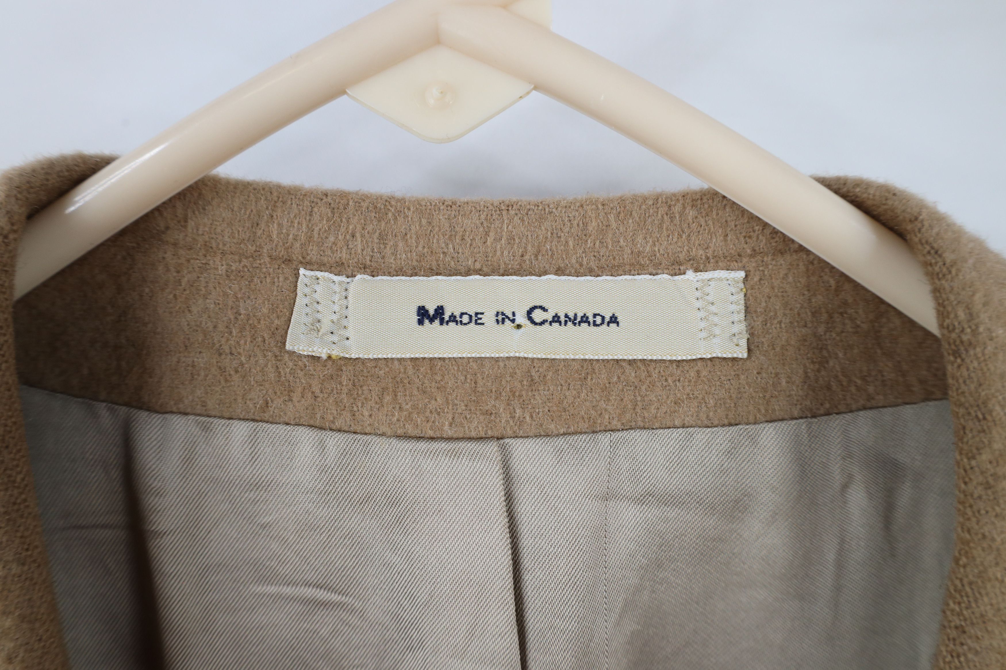 Ralph Lauren × Vintage Vintage 90s Chaps Ralph Lauren Camel Hair Blazer Suit Jacket Size US L / EU 52-54 / 3 - 7 Thumbnail