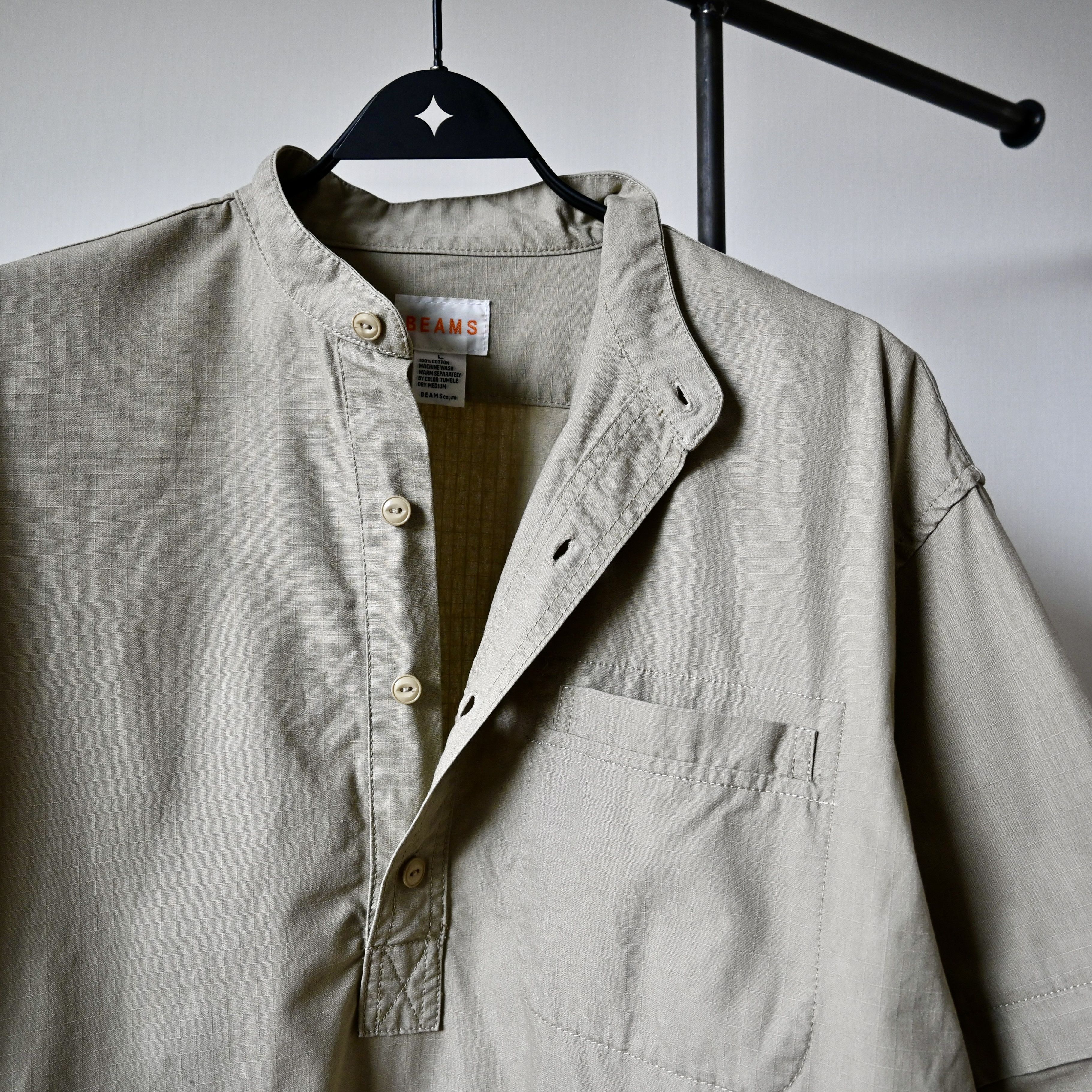 Beams Japan VTG 1990-2000s BEAMS 2-way sleeve pullover military jacket Size US L / EU 52-54 / 3 - 8 Thumbnail