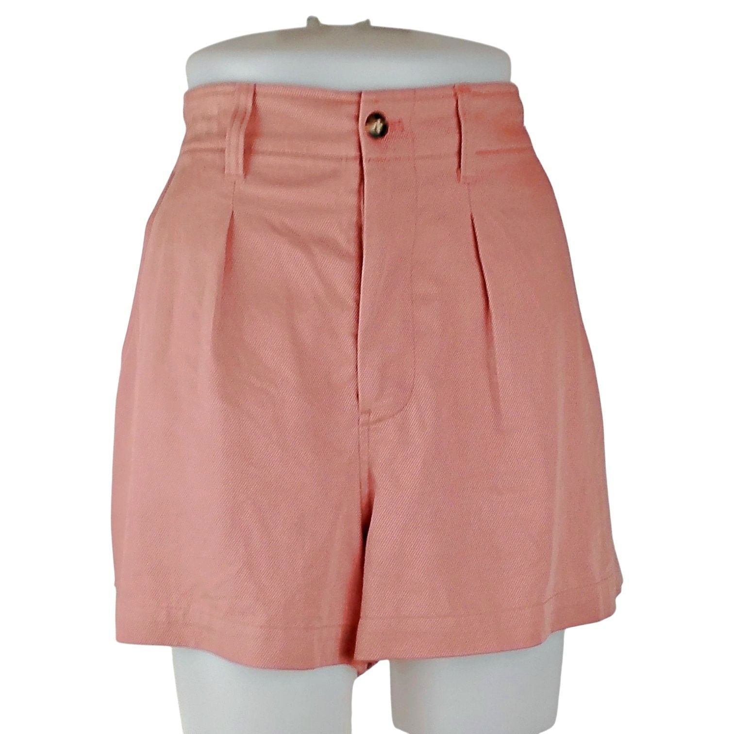 Madewell Madewell Neale Short Drapeweave Rose Pink High Rise Pleated Size 32" / US 10 / IT 46 - 2 Thumbnail