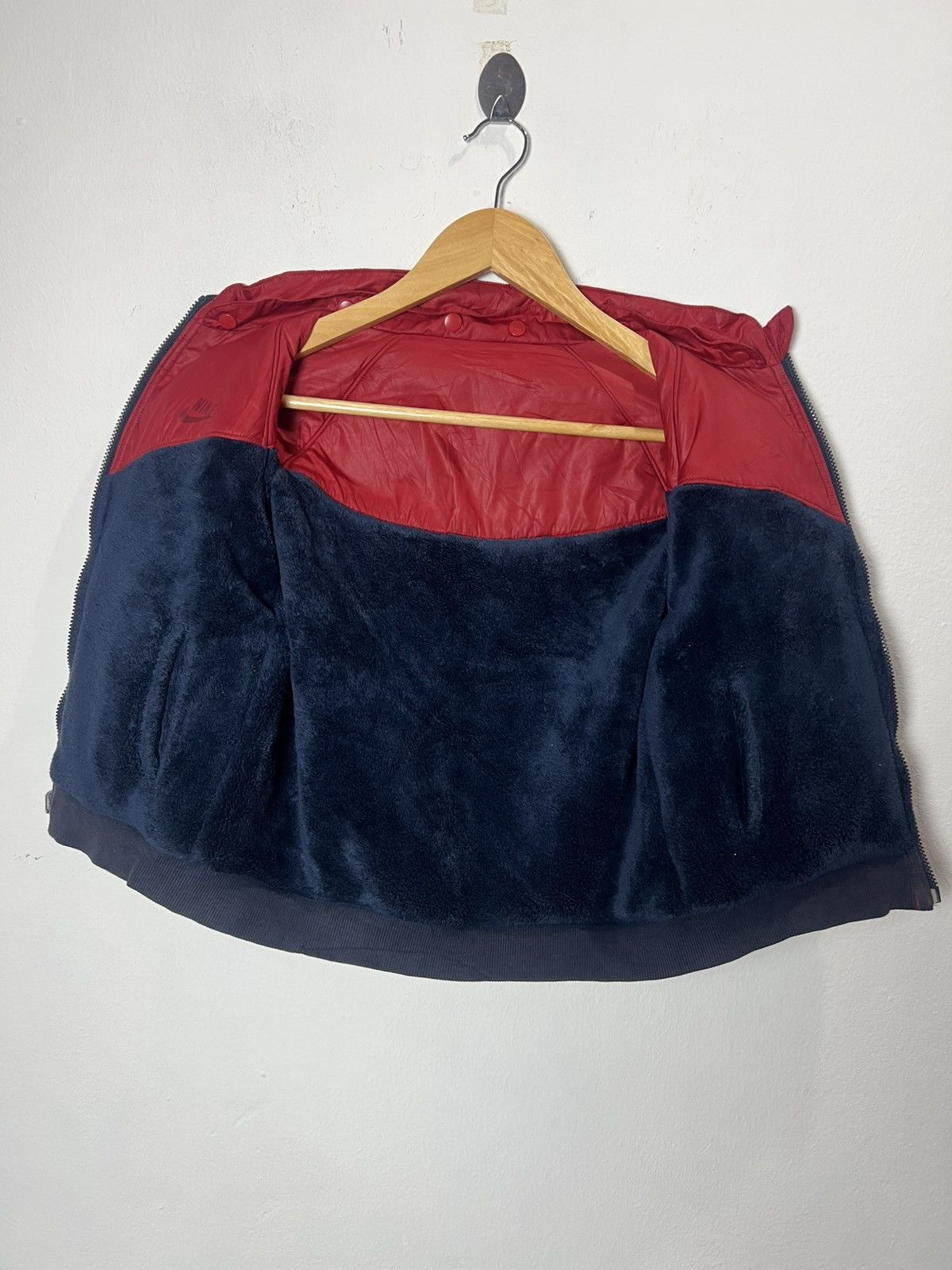 Vintage Vintage Nike Reversible Nylon Bomber 120 KIDS Jacket Size US XXS / EU 40 - 10 Thumbnail