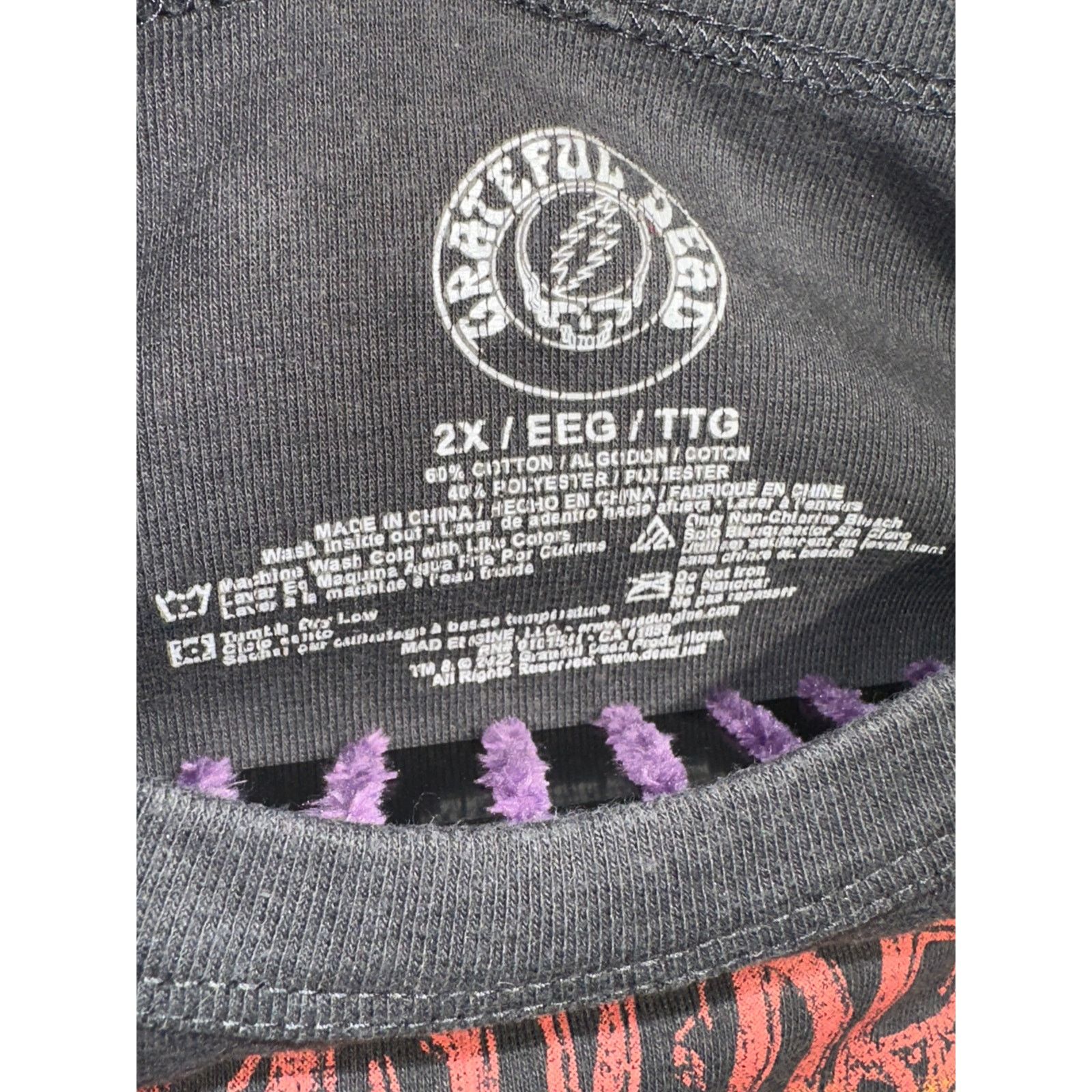 & Other Stories Gray Greatfull Dead Halloween 1970 StonyBrooklyn NY Size 2Xl Size XXL / US 16-18 / IT 52-54 - 5 Thumbnail