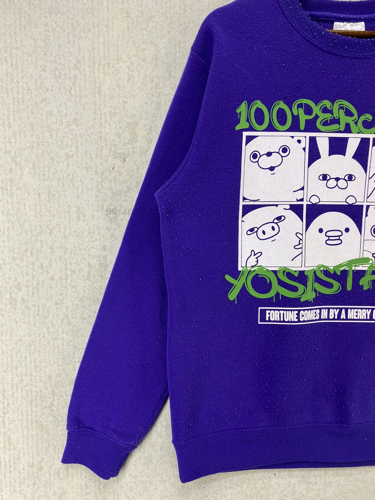 Cartoon Network × Japanese Brand Yosistamp Cartoon Sticker Sweatshirt Big Logo Crewneck Size US L / EU 52-54 / 3 - 2 Thumbnail