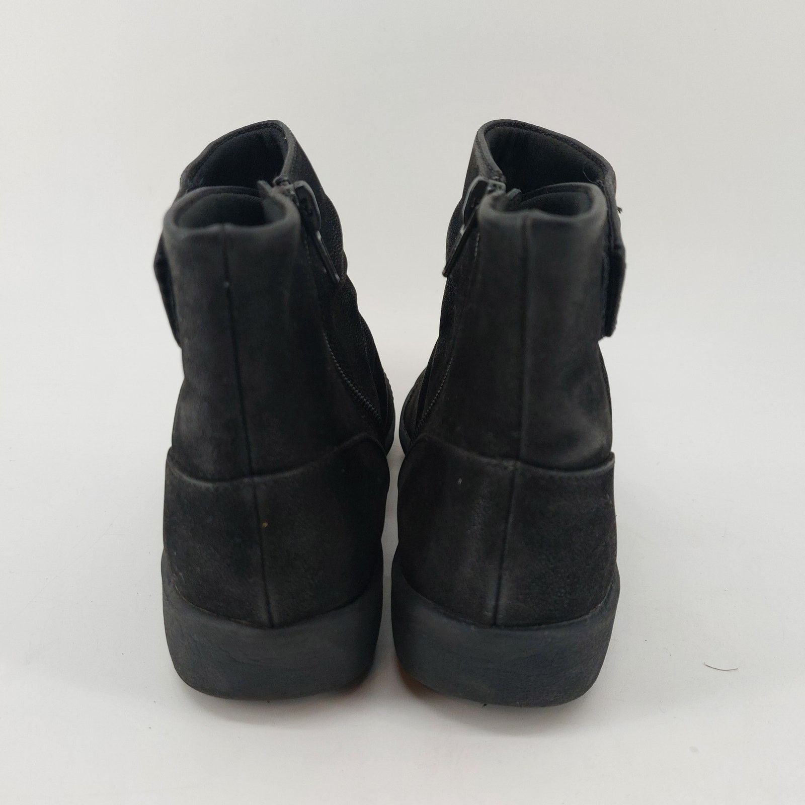 Clarks Clarks Cloudsteppers Booties Sillian Tana Black Side Zip 5.5 Size US 5.5 / IT 35.5 - 3 Thumbnail