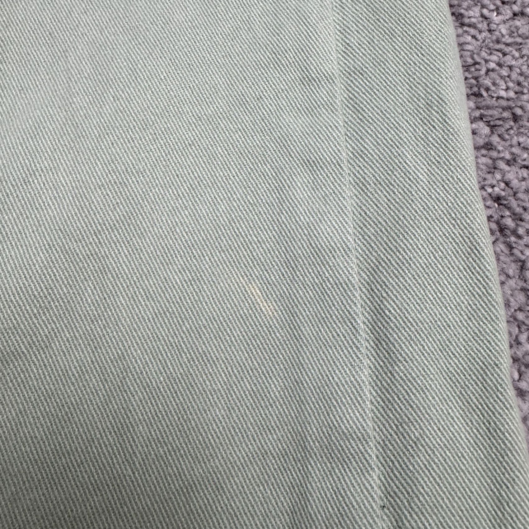 United Colors Of Benetton United Colors of Benetton Jeans Womens 6 Green Wide Leg High Rise Cotton Denim Size 28" / US 6 / IT 42 - 6 Thumbnail