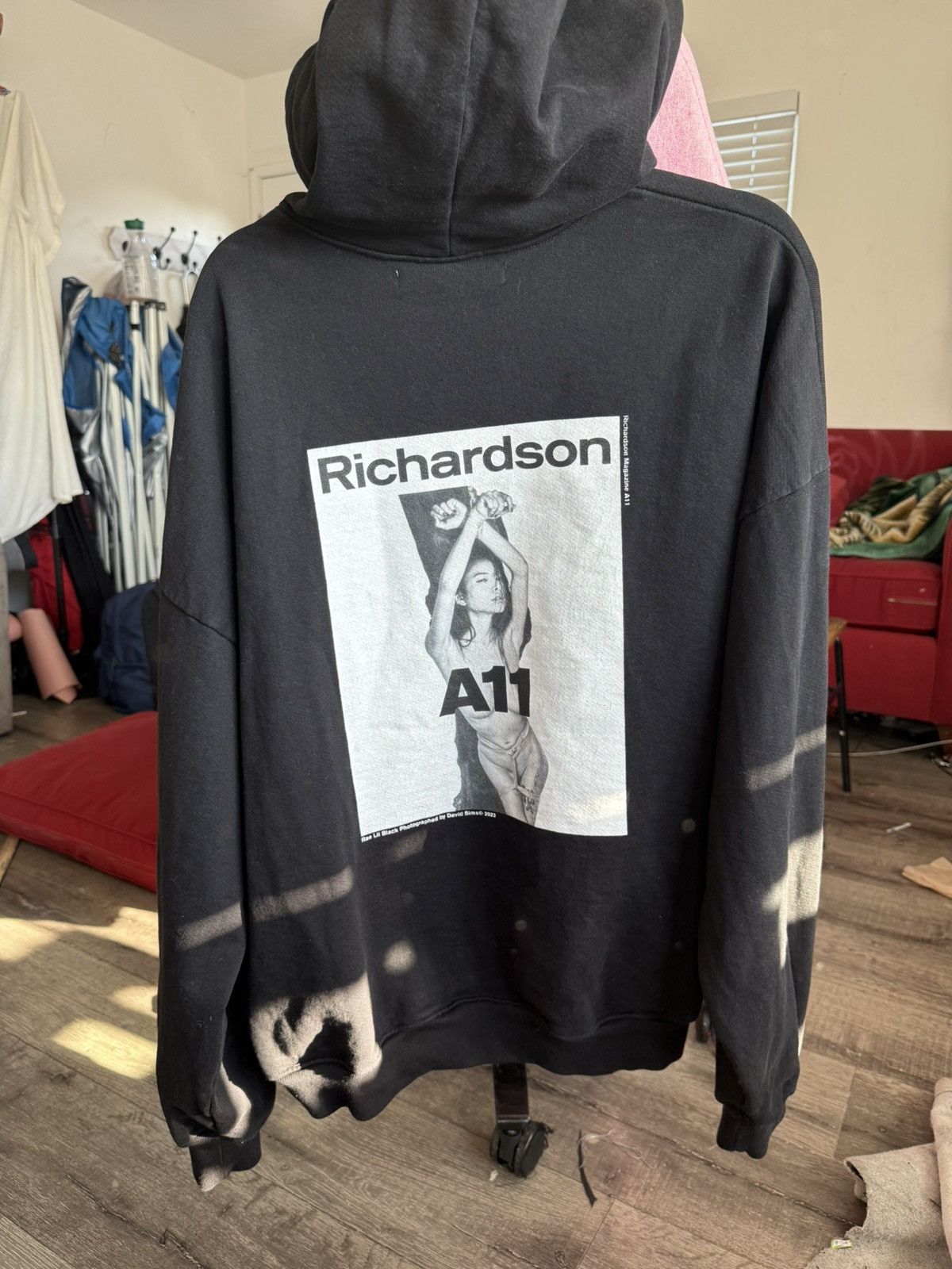 Richardson Richardson A11 Rae Lil Black Hoodie Size US XL / EU 56 / 4 - 2 Thumbnail
