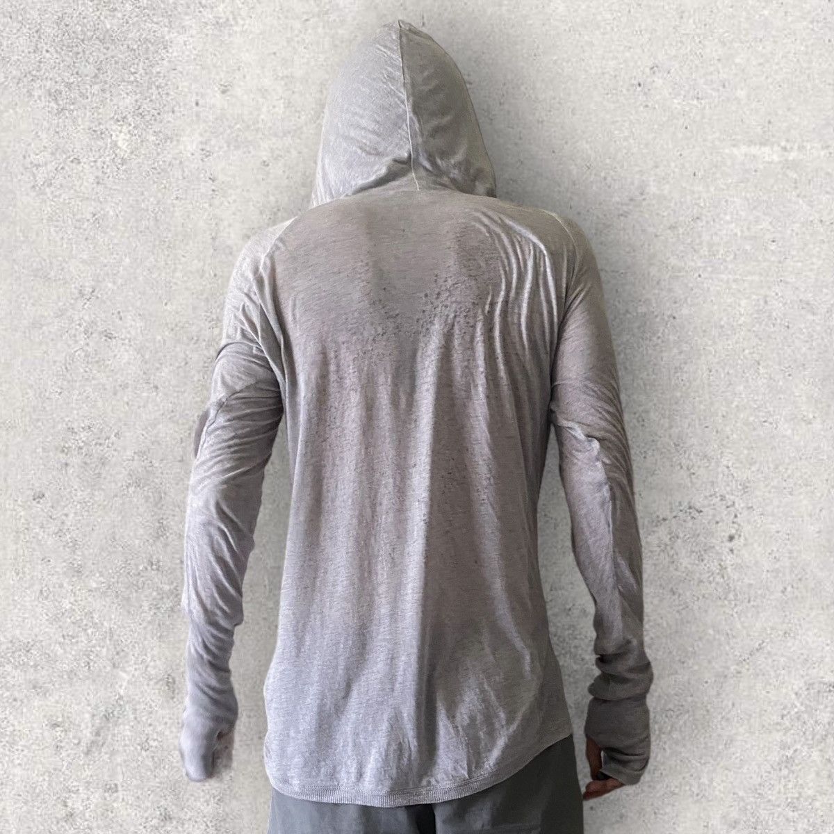 Y-3 Jersey Cashmere Blend Hoodie Size US M / EU 48-50 / 2 - 3 Thumbnail