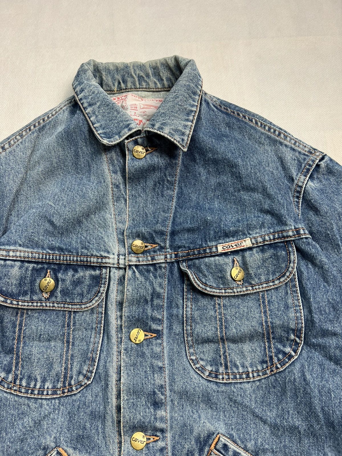 Vintage Jeans Jacket Cover Vintage 80’s 90’s Blue Size US L / EU 52-54 / 3 - 3 Thumbnail
