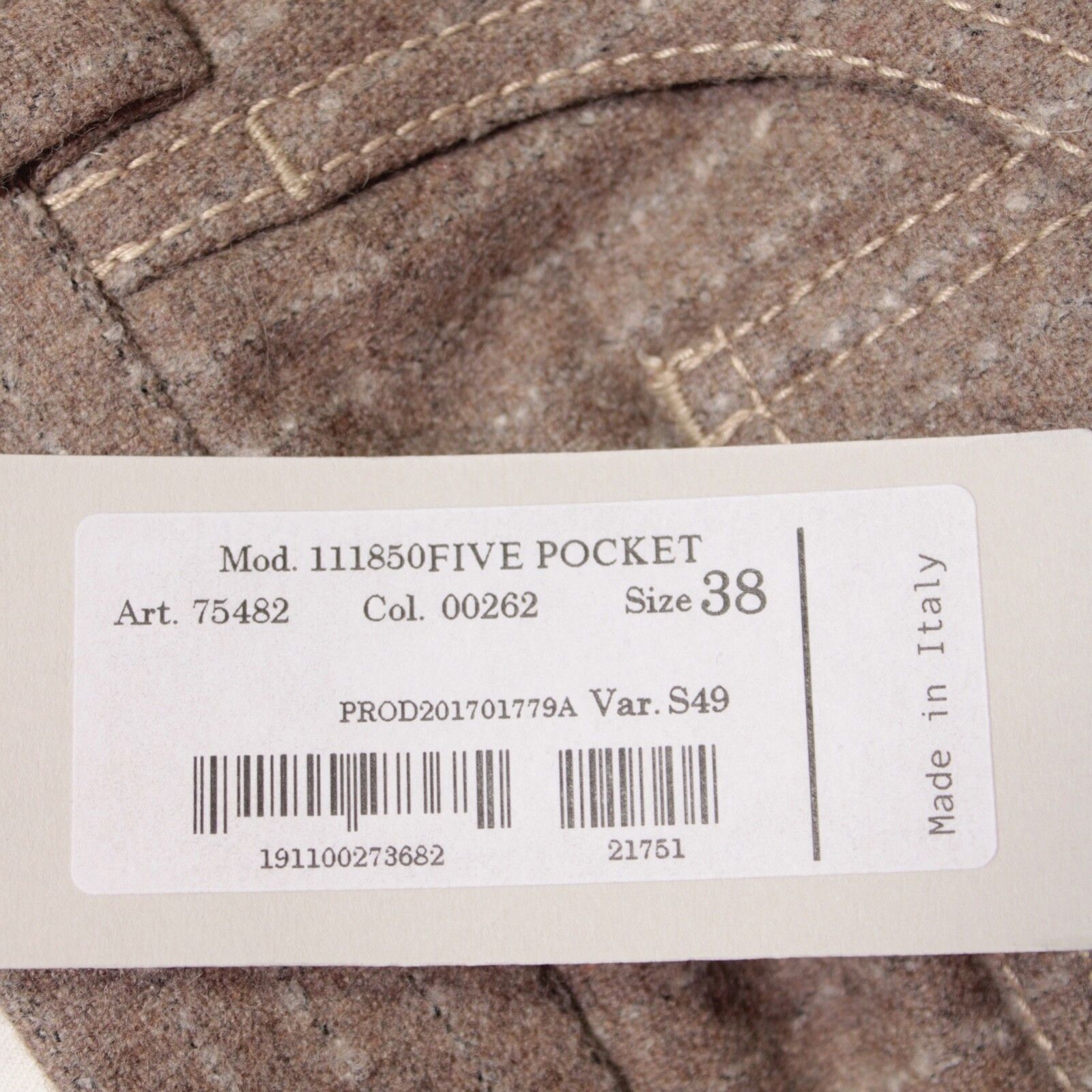 Zanella Zanella New with tags Dress Pants Size 38 US In Beige Size US 38 / EU 54 - 4 Thumbnail