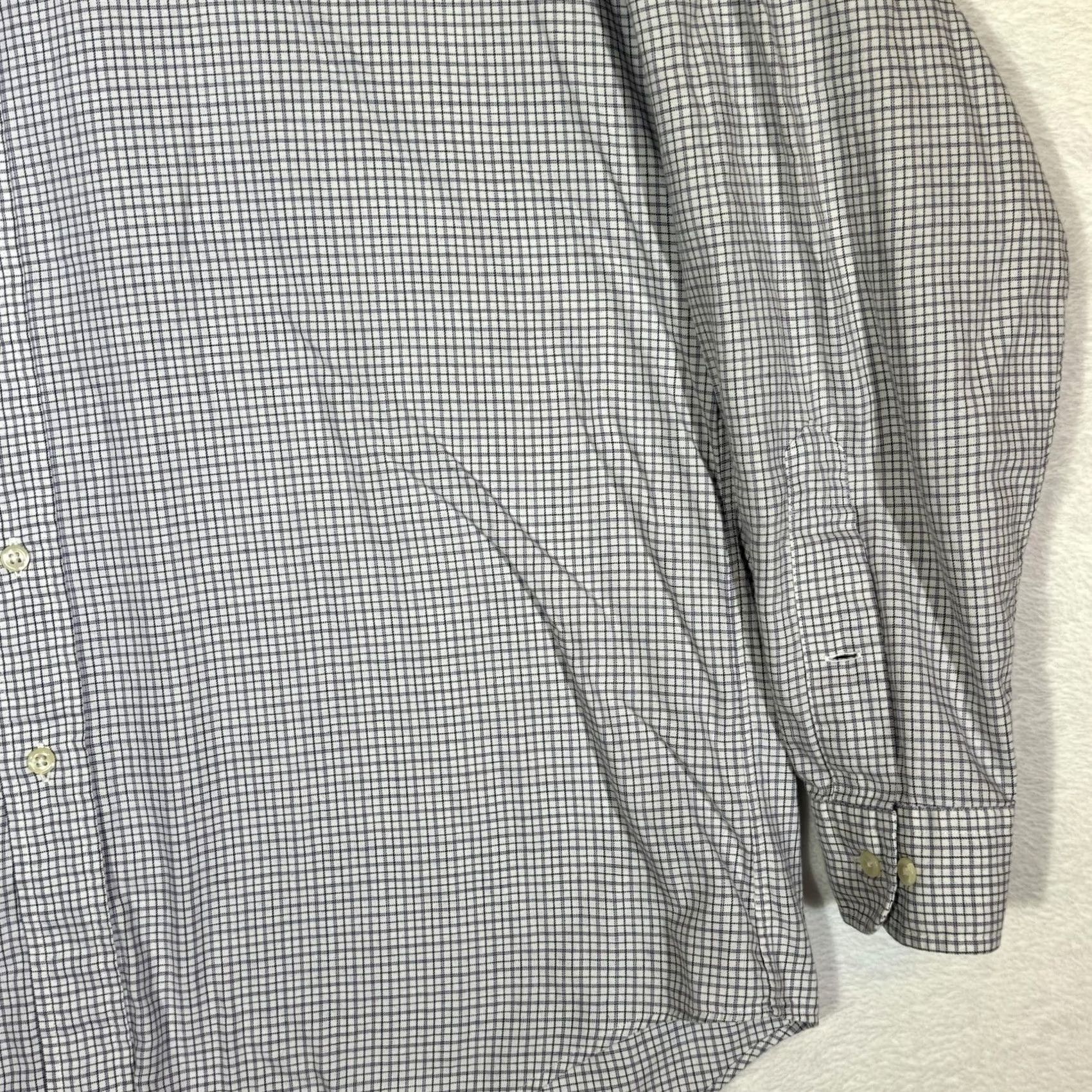 Ralph Lauren Ralph Lauren Shirt Mens 16 34/35 Lavender Check Yarmouth Button Down Long Sleeve Size US L / EU 52-54 / 3 - 6 Thumbnail