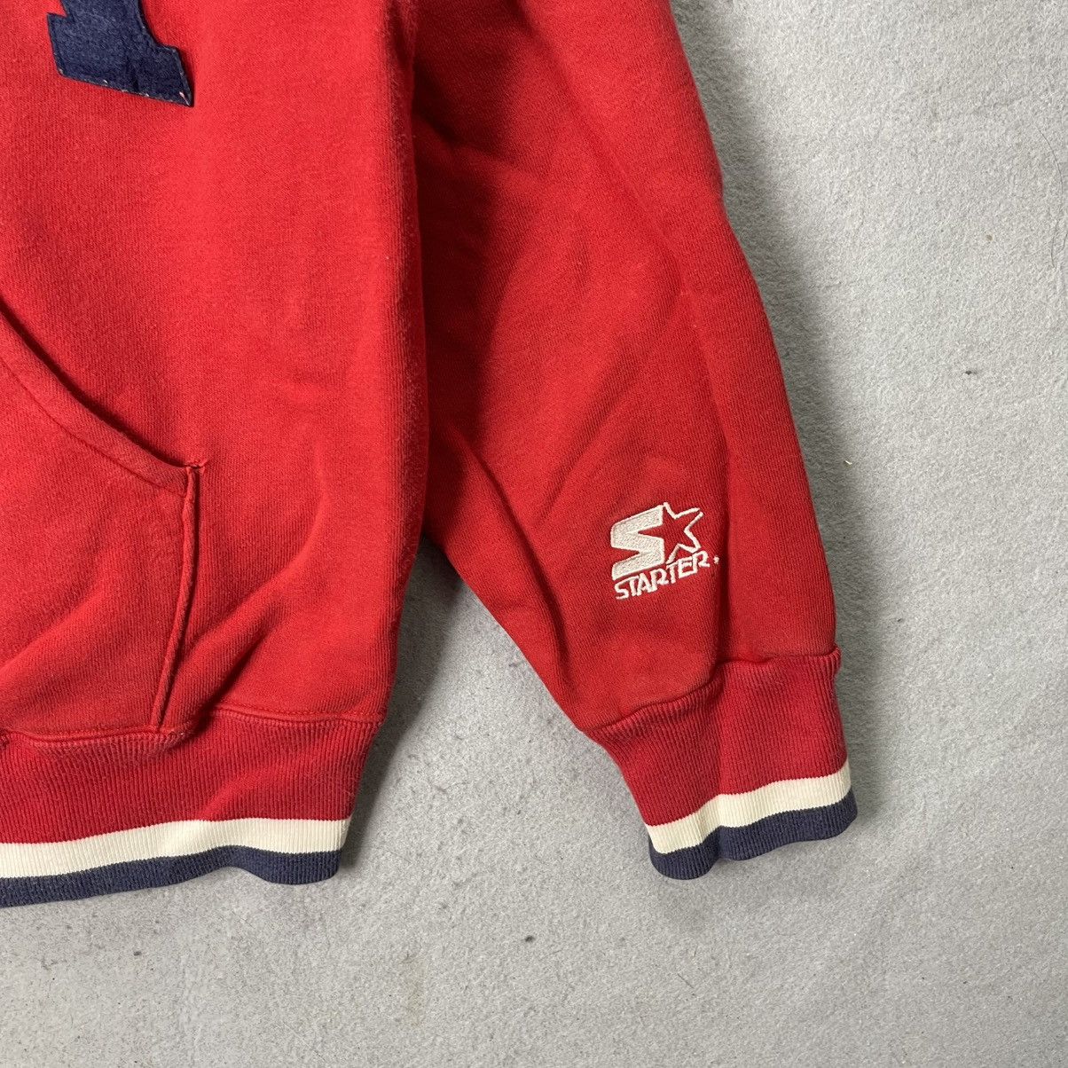 Starter Vintage Starter USA Half Zip Hoodie Size US M / EU 48-50 / 2 - 4 Thumbnail