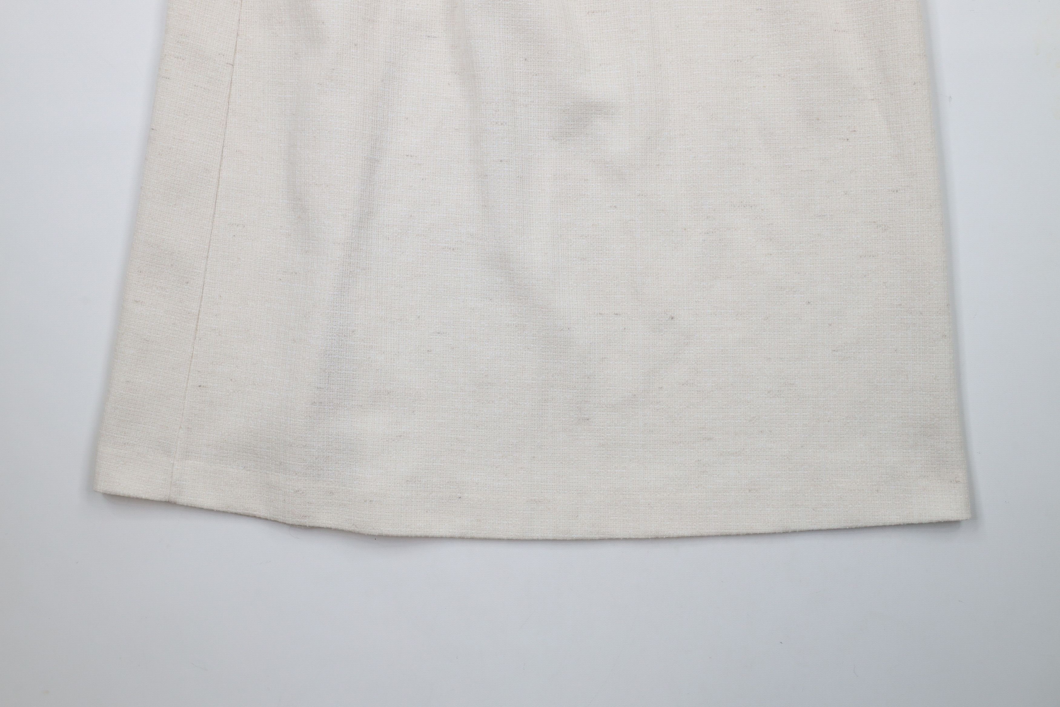 Vintage Vintage 90s Streetwear Blank Knit Full Length Skirt Size 40" / US 18 - 11 Thumbnail