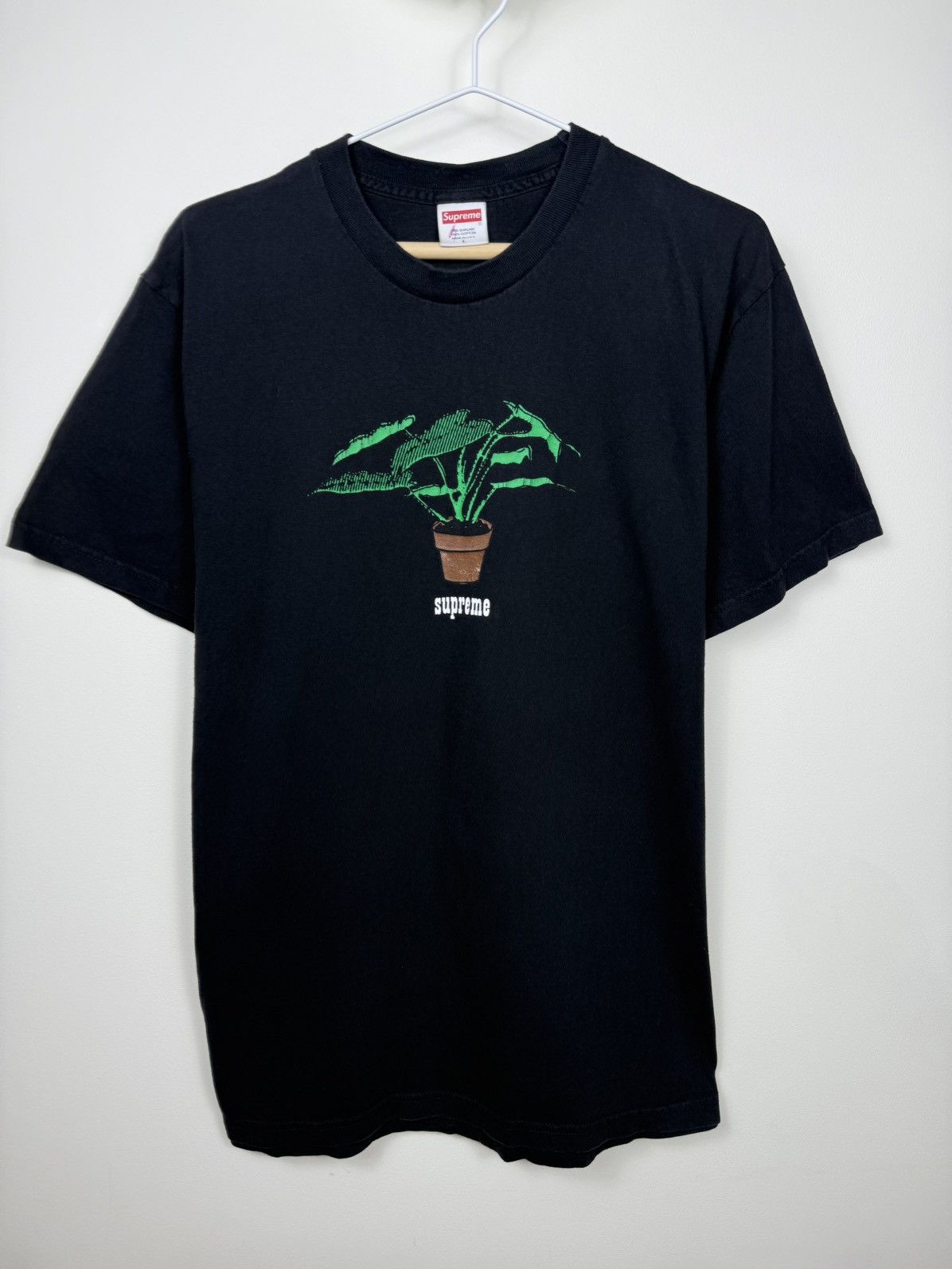 Supreme Supreme Plant Tee Black — Size L — Made in USA Size US L / EU 52-54 / 3 - 3 Thumbnail