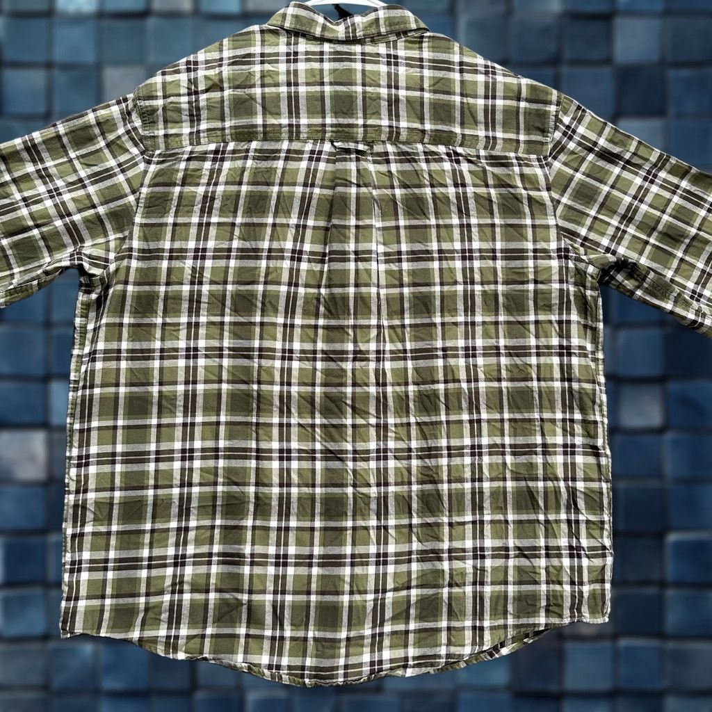 Vintage Cabelas Shirt Mens XL Green Plaid 100% Cotton Button Down Long Sleeve Outdoor Size US XL / EU 56 / 4 - 1 Thumbnail