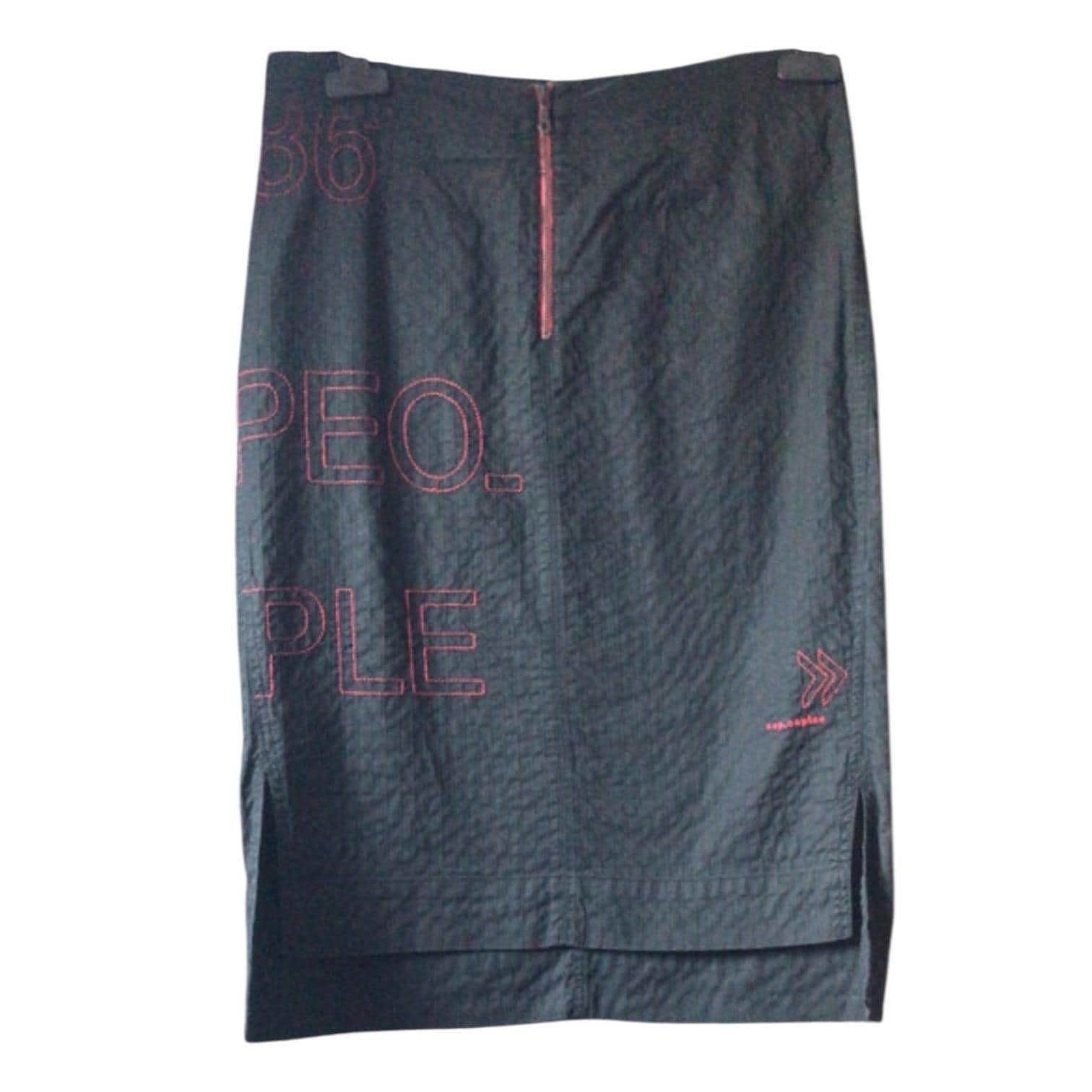 Cop Copine The Cop Copine Midi People Skirt Size 34" / US 12 / IT 48 - 1 Thumbnail
