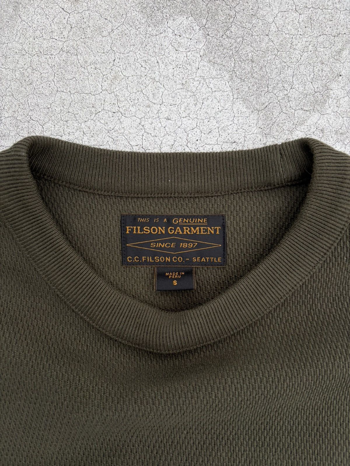 Filson Filson Brand New Thermal long sleeve Tshirt army green small Size US S / EU 44-46 / 1 - 3 Thumbnail