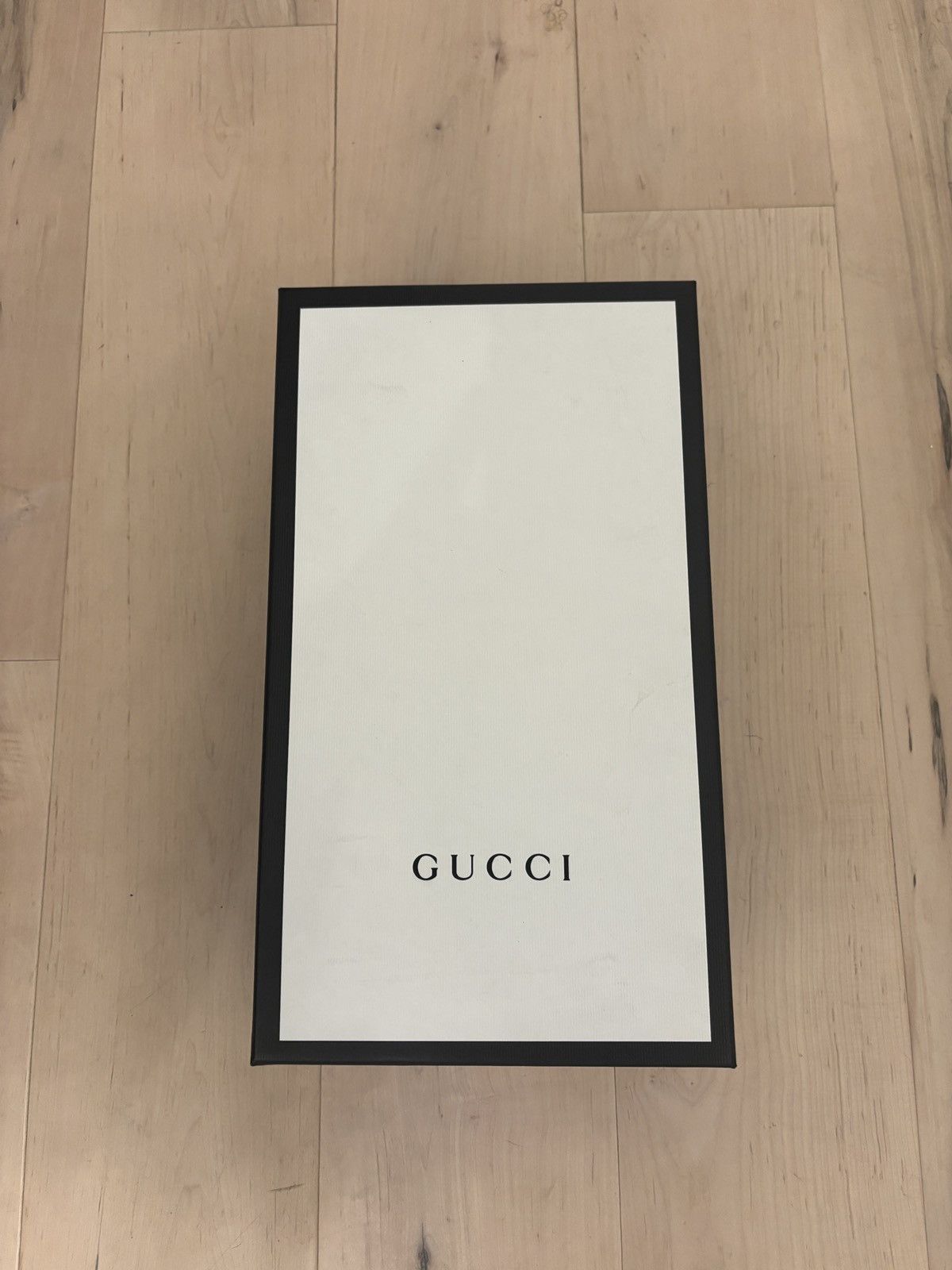 Gucci Gucci Ace Stripe Leather ‘Black’ Size US 8.5 / IT 38.5 - 1 Thumbnail