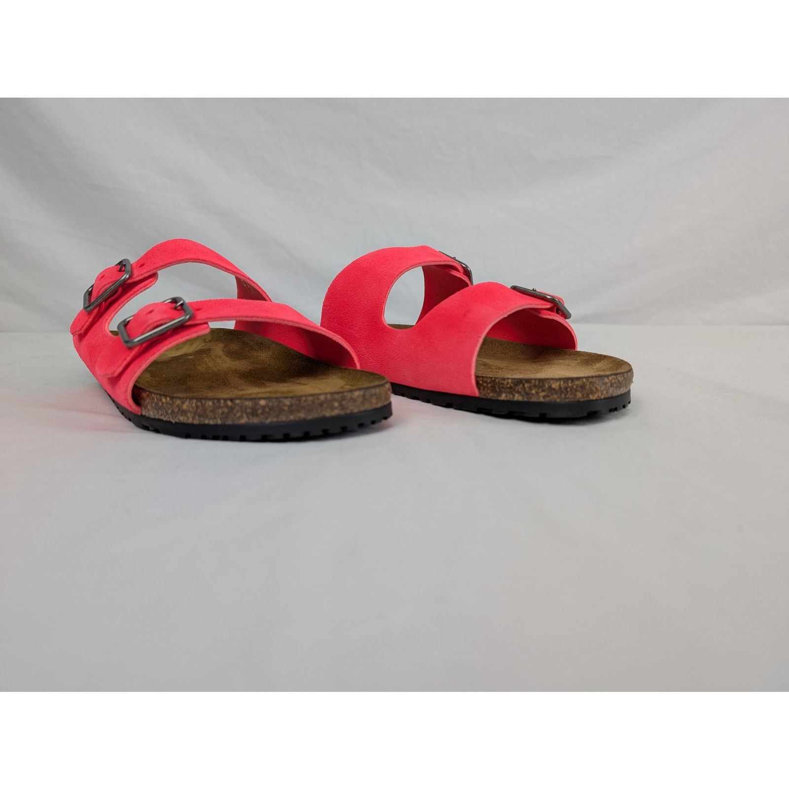 Saint Laurent Paris o1rshd1 Q:2 / Jimmy Double Buckle Slide Slipper Pink/Brown Size US 9 / EU 42 - 5 Thumbnail