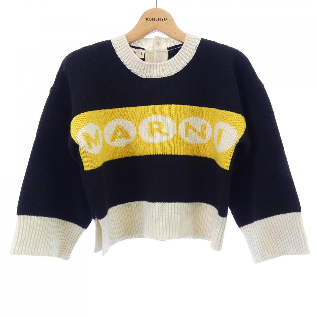 Marni Marni Marni Knit Top Textile Tops GCMD0483Q0 DUTY FREE for USA Size ONE SIZE - 1 Thumbnail