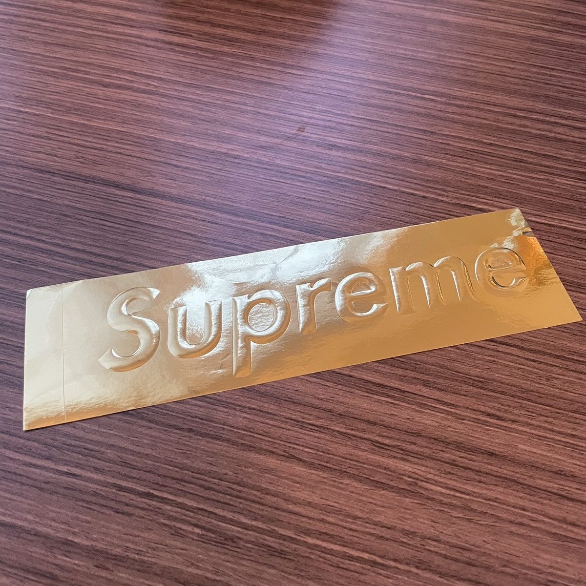 Supreme Supreme Golden Ticket Box Logo Sticker Size ONE SIZE - 2 Thumbnail
