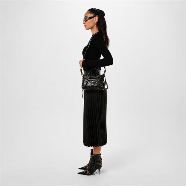 Balenciaga o1g2r1mq0924 Ankle Boots in Black & Gold Size US 7 / IT 37 - 6 Thumbnail