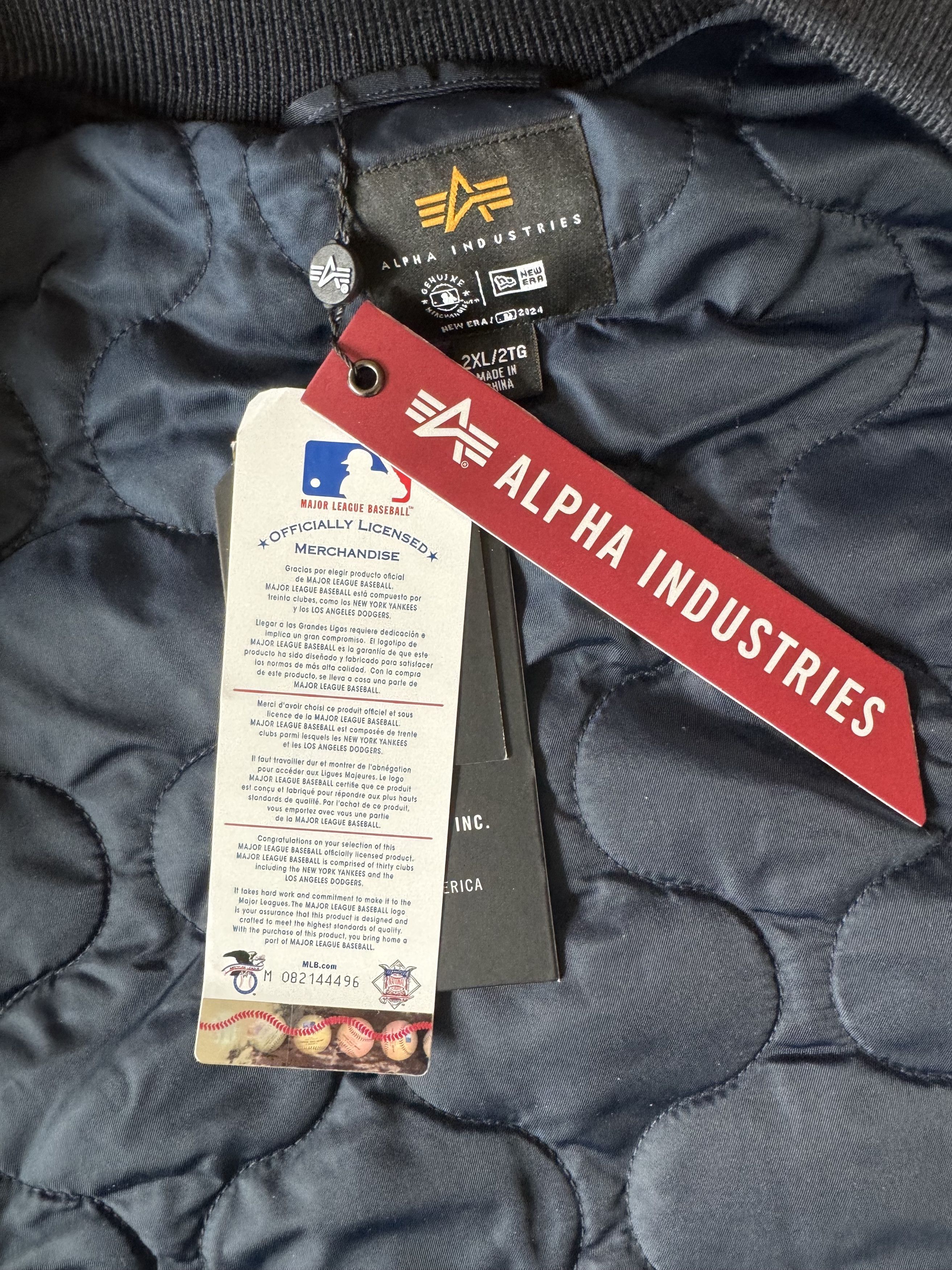 Alpha Industries × New Era Alpha Industries x New Era New York Yankees Jacket Size US XXL / EU 58 / 5 - 8 Thumbnail