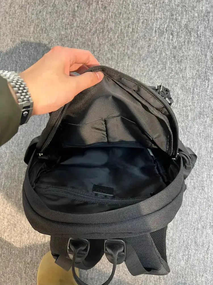 Yohji Yamamoto Yohji Yamamoto Yohji Yamamoto Leather Joint Backpack-2506 Size ONE SIZE - 5 Thumbnail