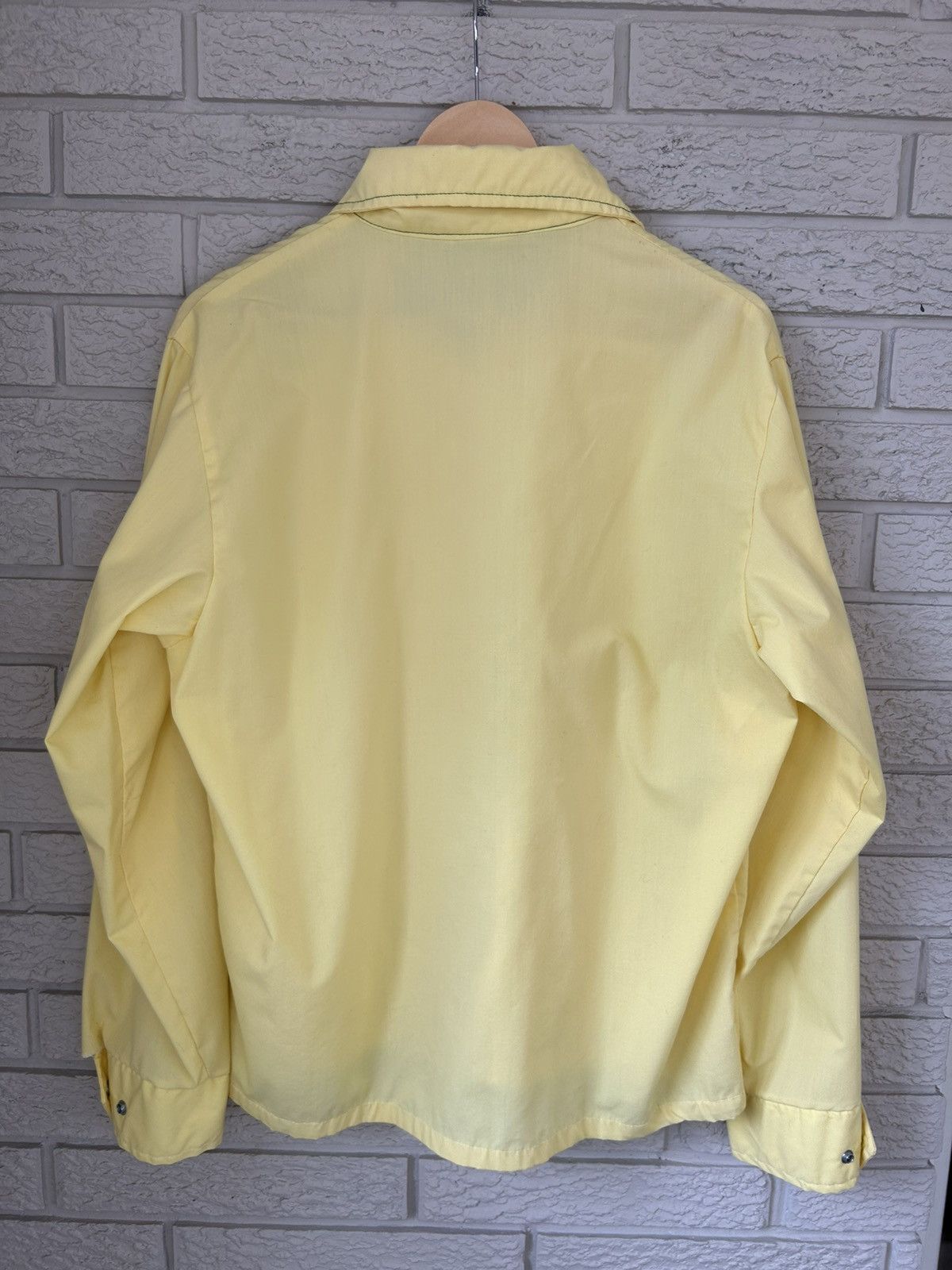 John Deere × Vintage Vintage 70s John Deere Faded Yellow Zip Up Jacket Size US M / EU 48-50 / 2 - 7 Thumbnail