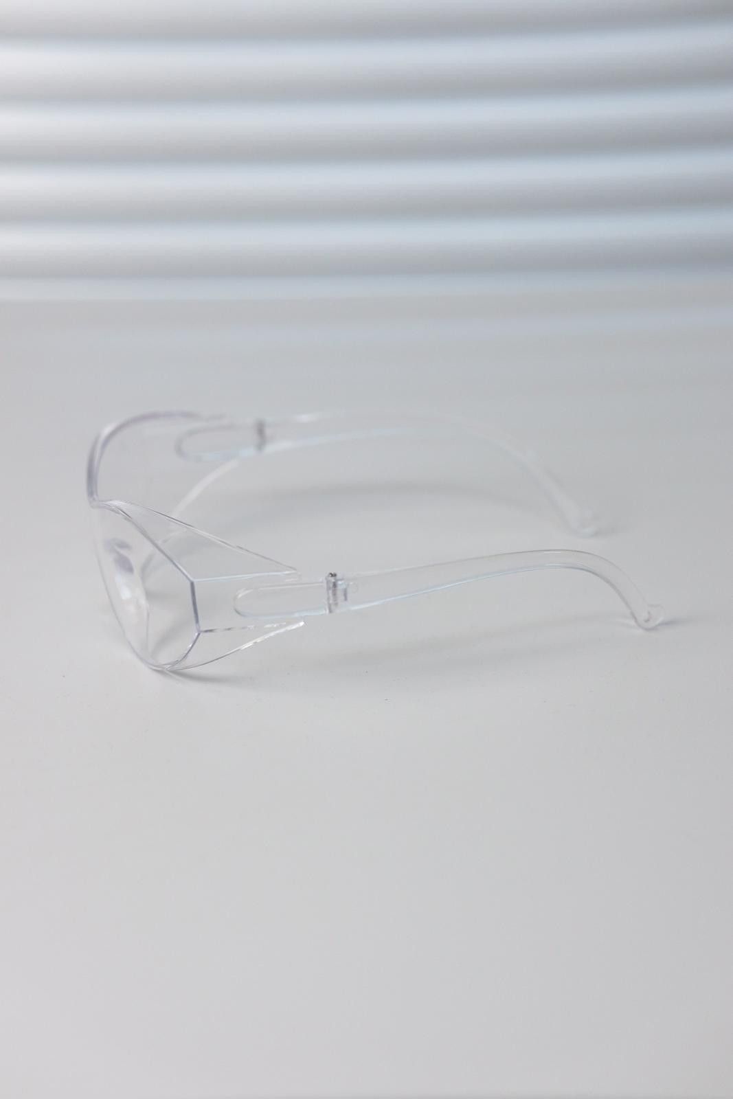 Other Y2k Large Wide Safety Glasses Sunglasses Transport White OS Size ONE SIZE - 7 Thumbnail
