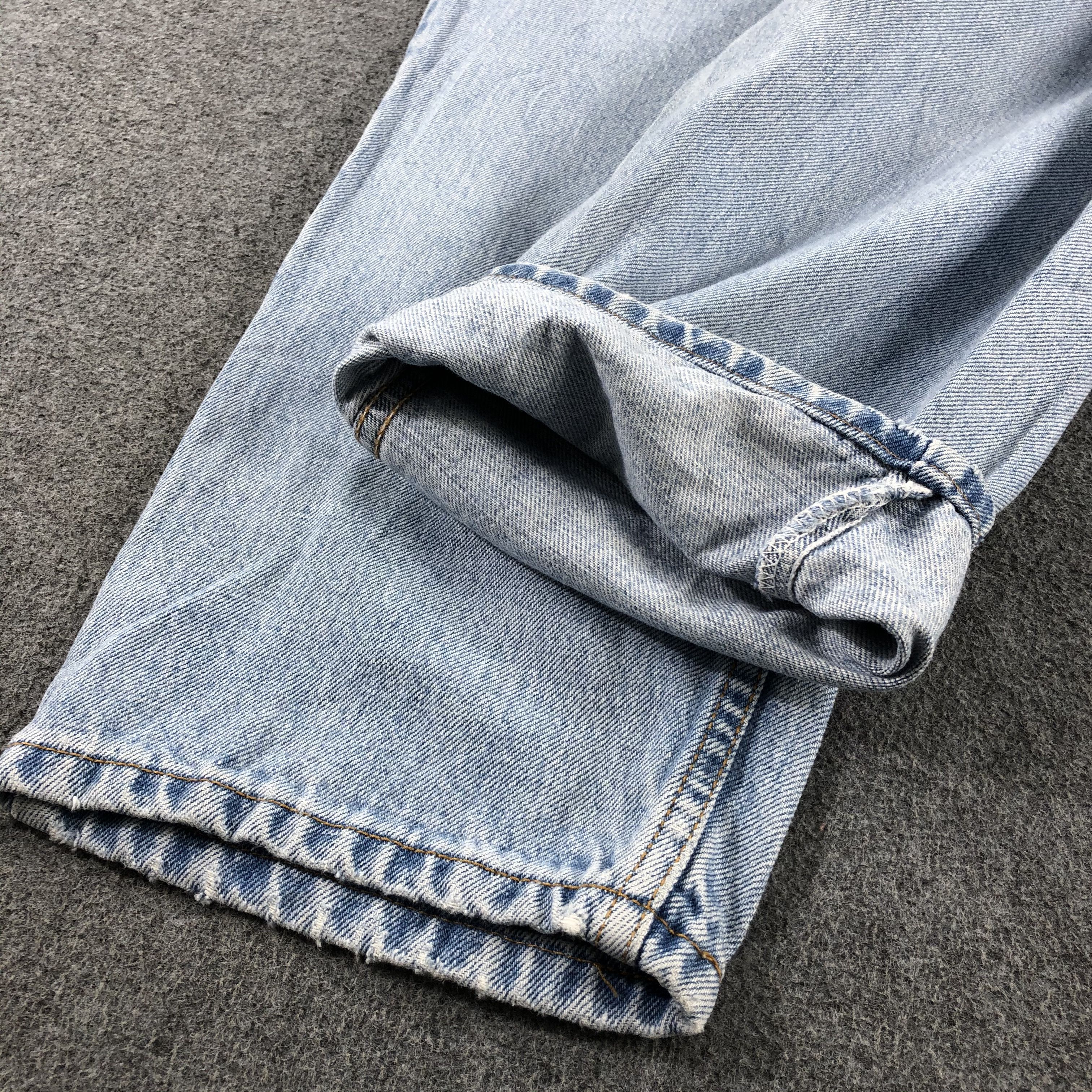 Levi's 90s Vintage Blue Wash Levis 550 Jeans-J2608 Size US 32 / EU 48 - 7 Thumbnail