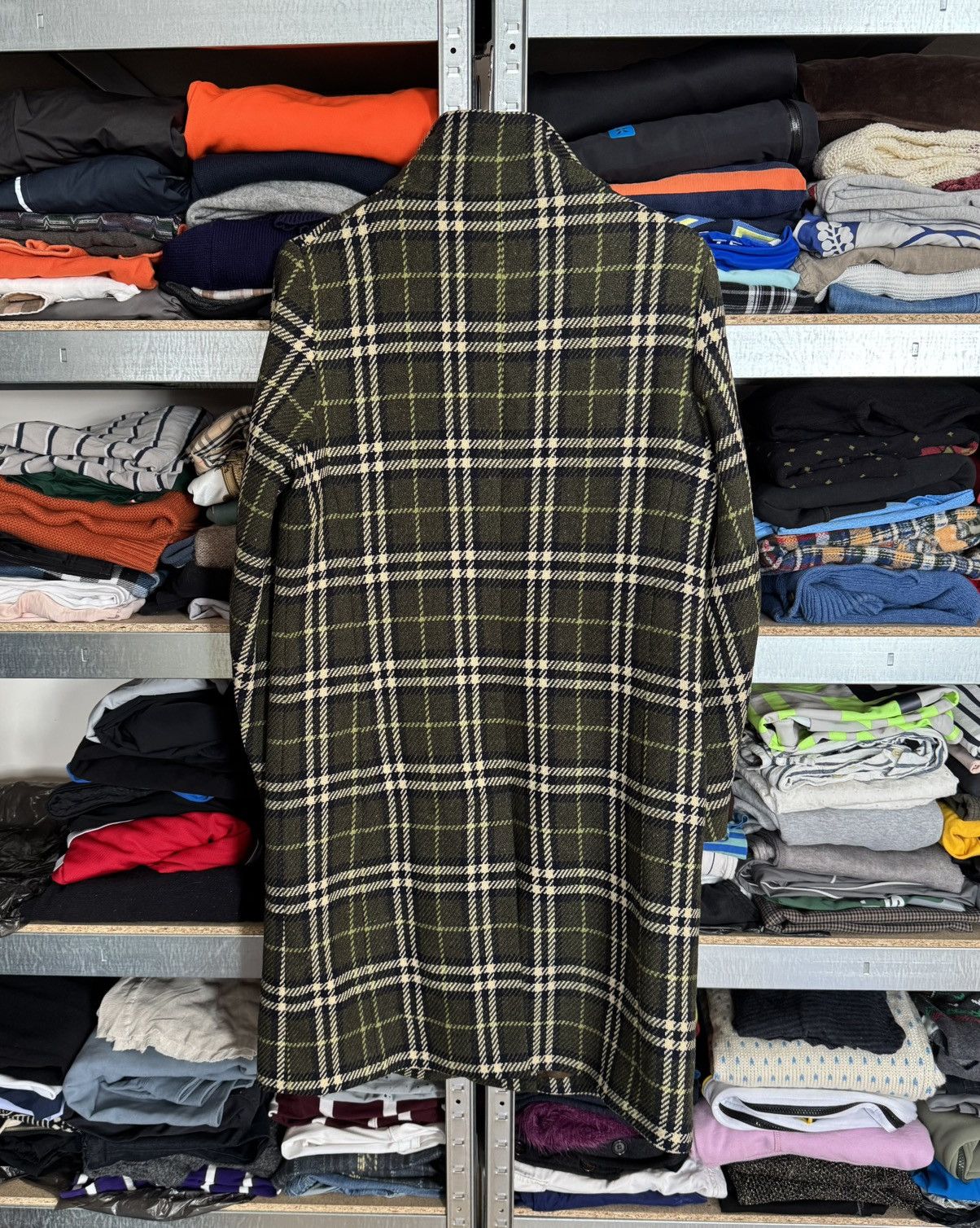 Burberry × Burberry Prorsum Burberry London UK8/US6 nova check coat jacket button up Size S / US 4 / IT 40 - 23 Thumbnail