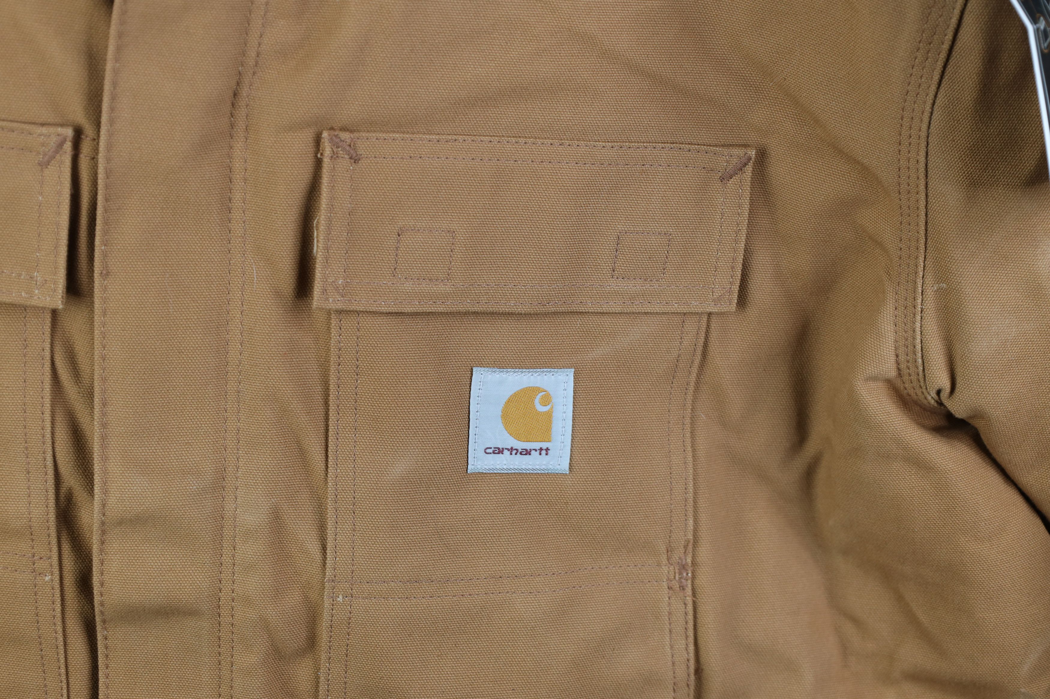 Carhartt Deadstock Vintage Y2K Carhartt Chore Barn Jacket Brown USA Size US XXL / EU 58 / 5 - 5 Thumbnail