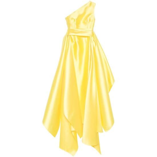 Solace London SOLACE LONDON Women Dresses OS42008 LEMON YELLOW Size XS / US 0-2 / IT 36-38 - 1 Thumbnail